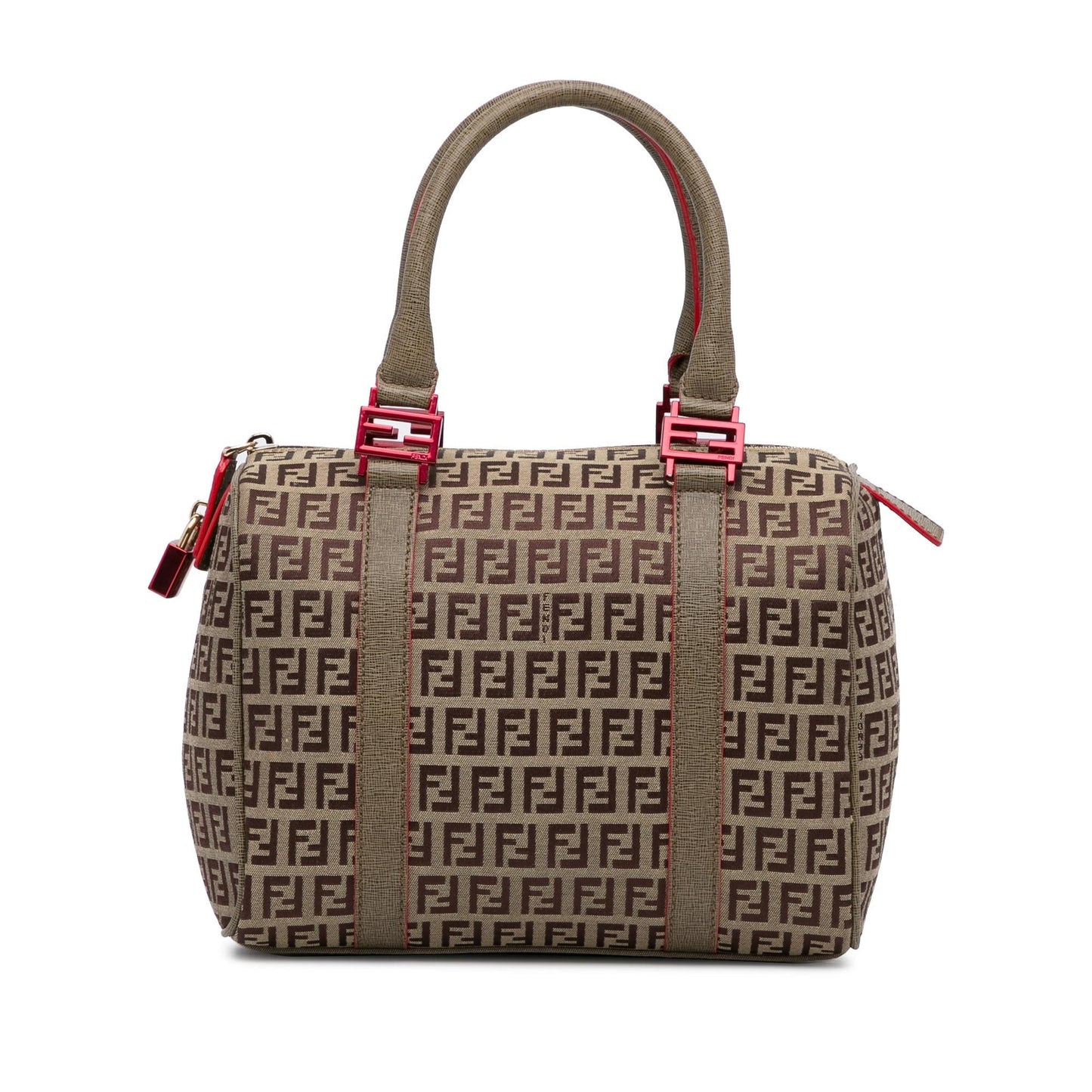Fendi Zucchino Boston Bag Shg Sfmrof Satchel Bag