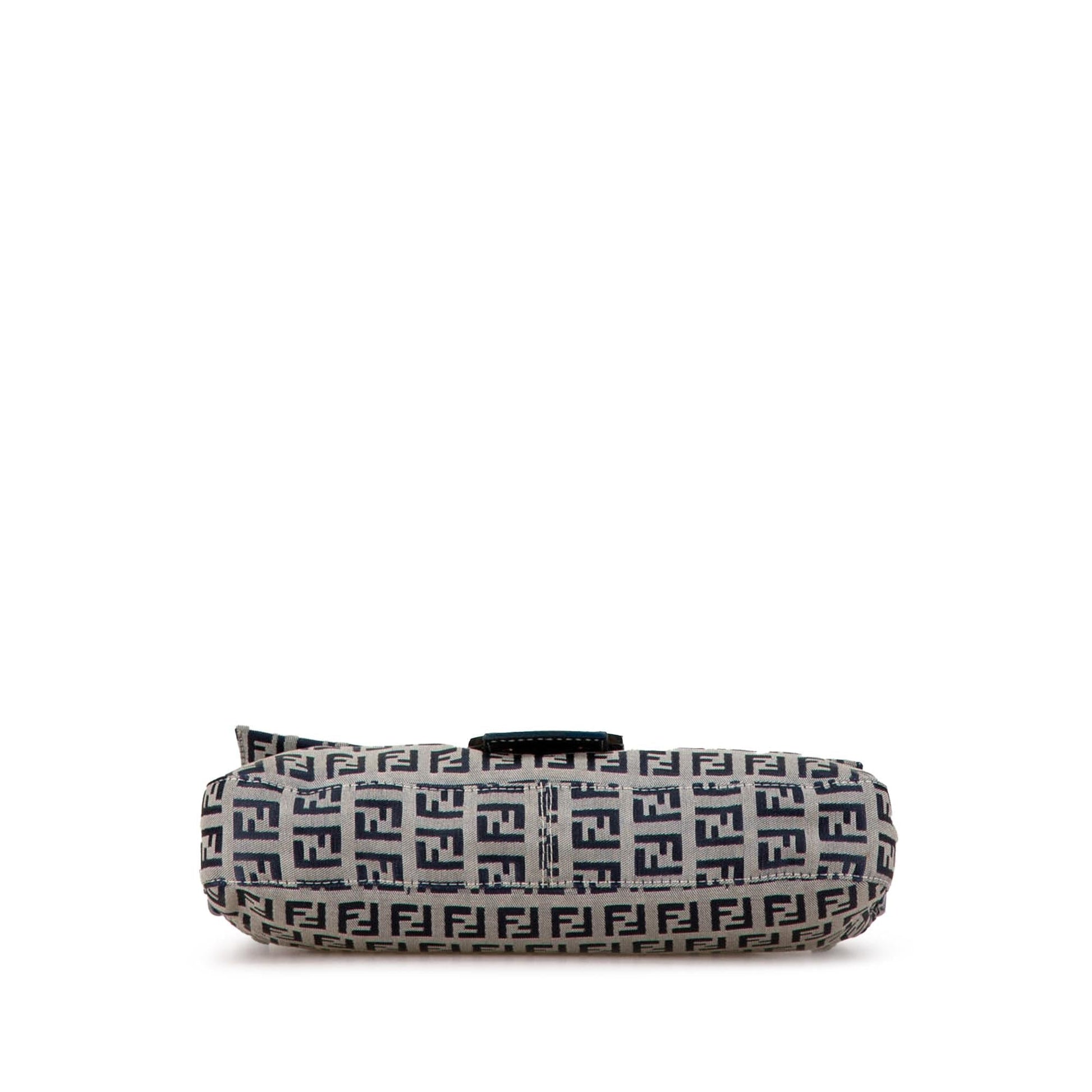 Fendi Zucchino Baguette Shg Tkcgji Shoulder Bag Canvas