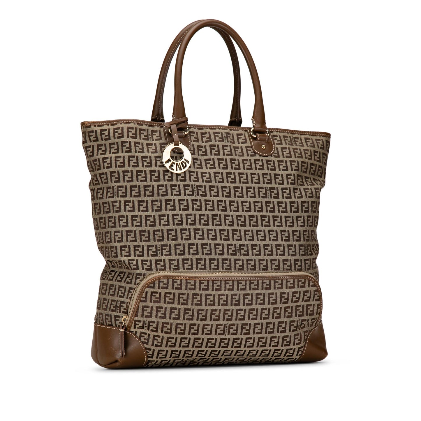 Fendi Zucchino Chef Shopping Tote Canvas Tote Bag Tote Shg Zlusck