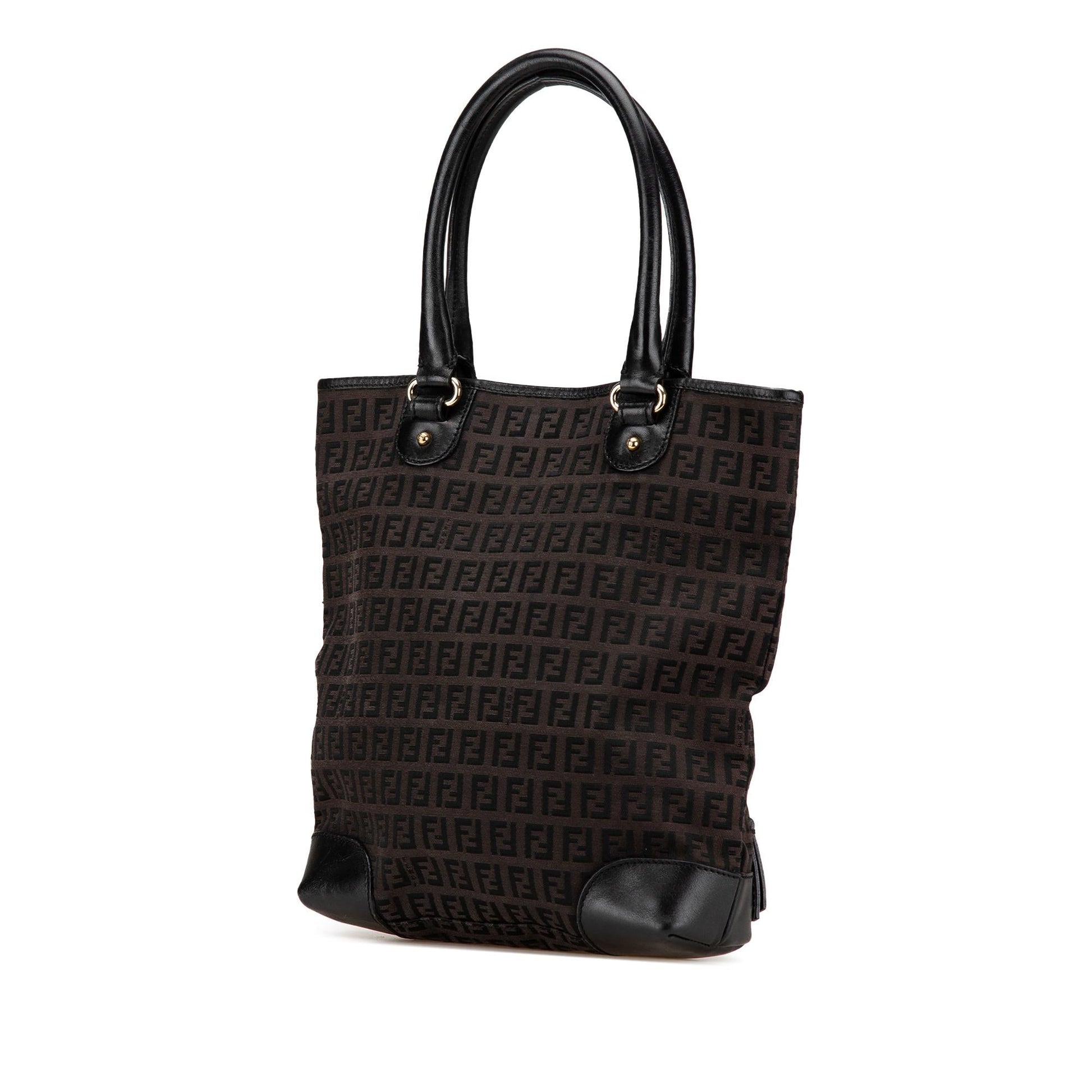 Fendi Zucchino Chef Shopping Tote Canvas Tote Bag Shopping Tote 1