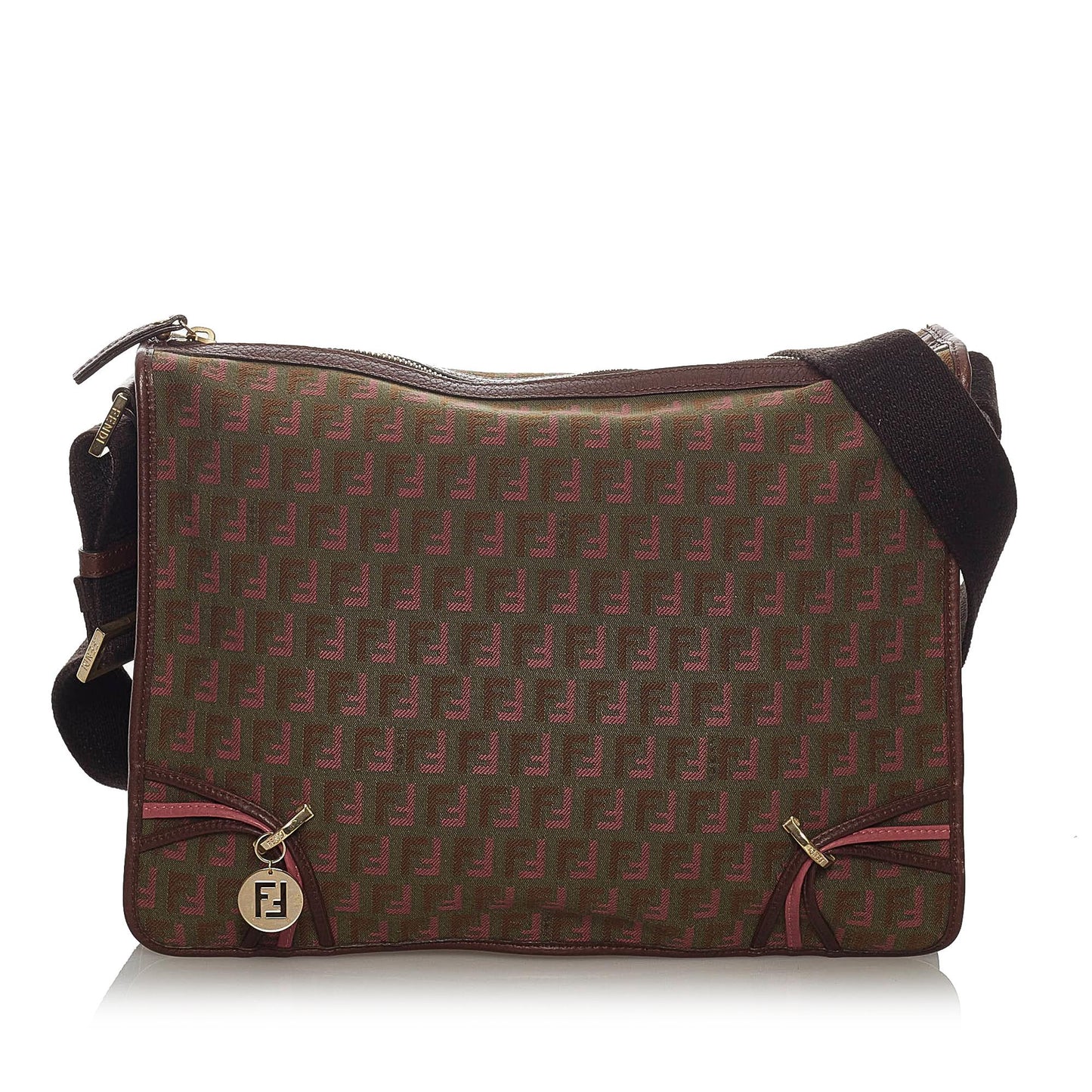 Fendi Zucchino Crossbody Bag Shg Canvas Bag Shg 28797