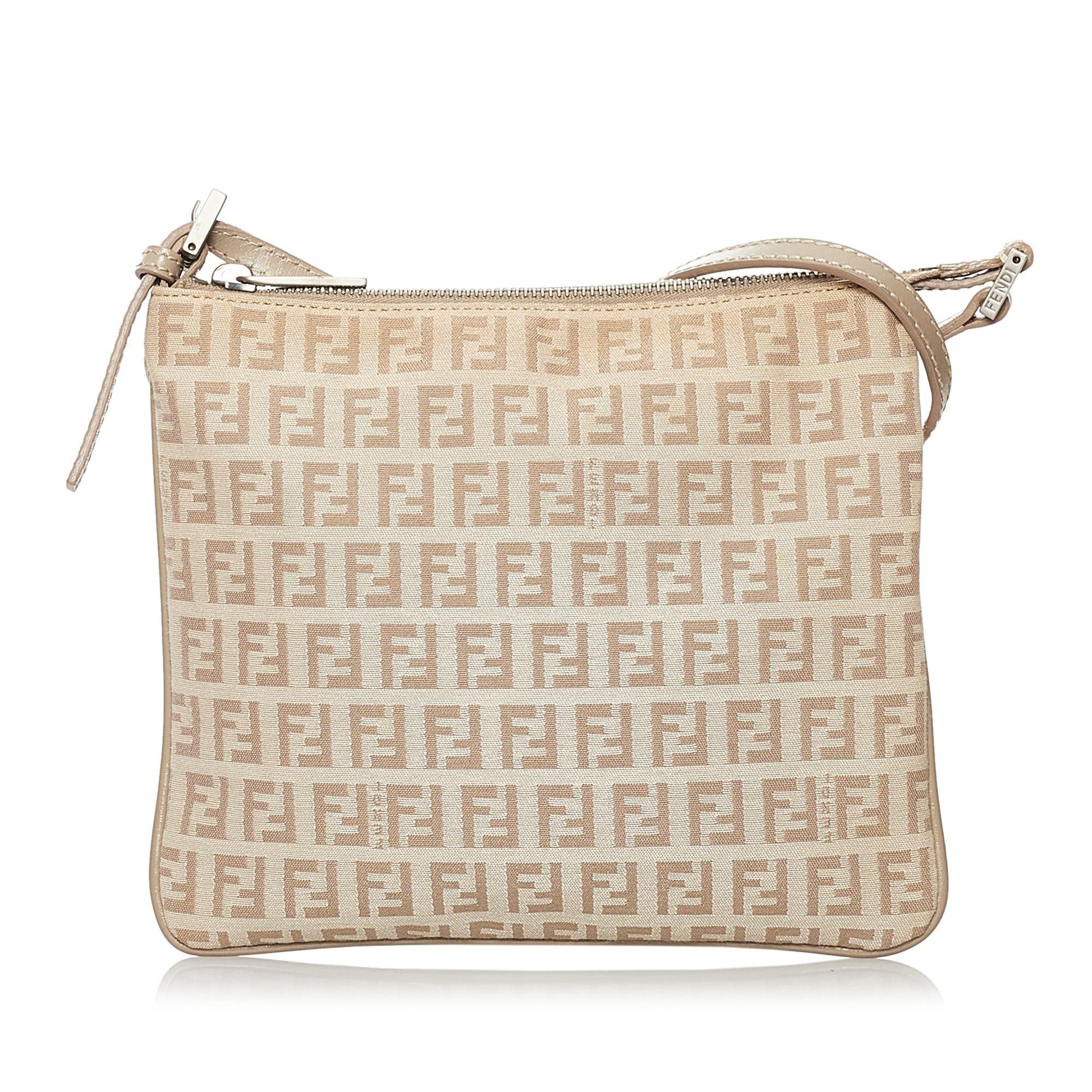 Fendi Zucchino Crossbody Bag Shg Canvas Bag Shg 31621