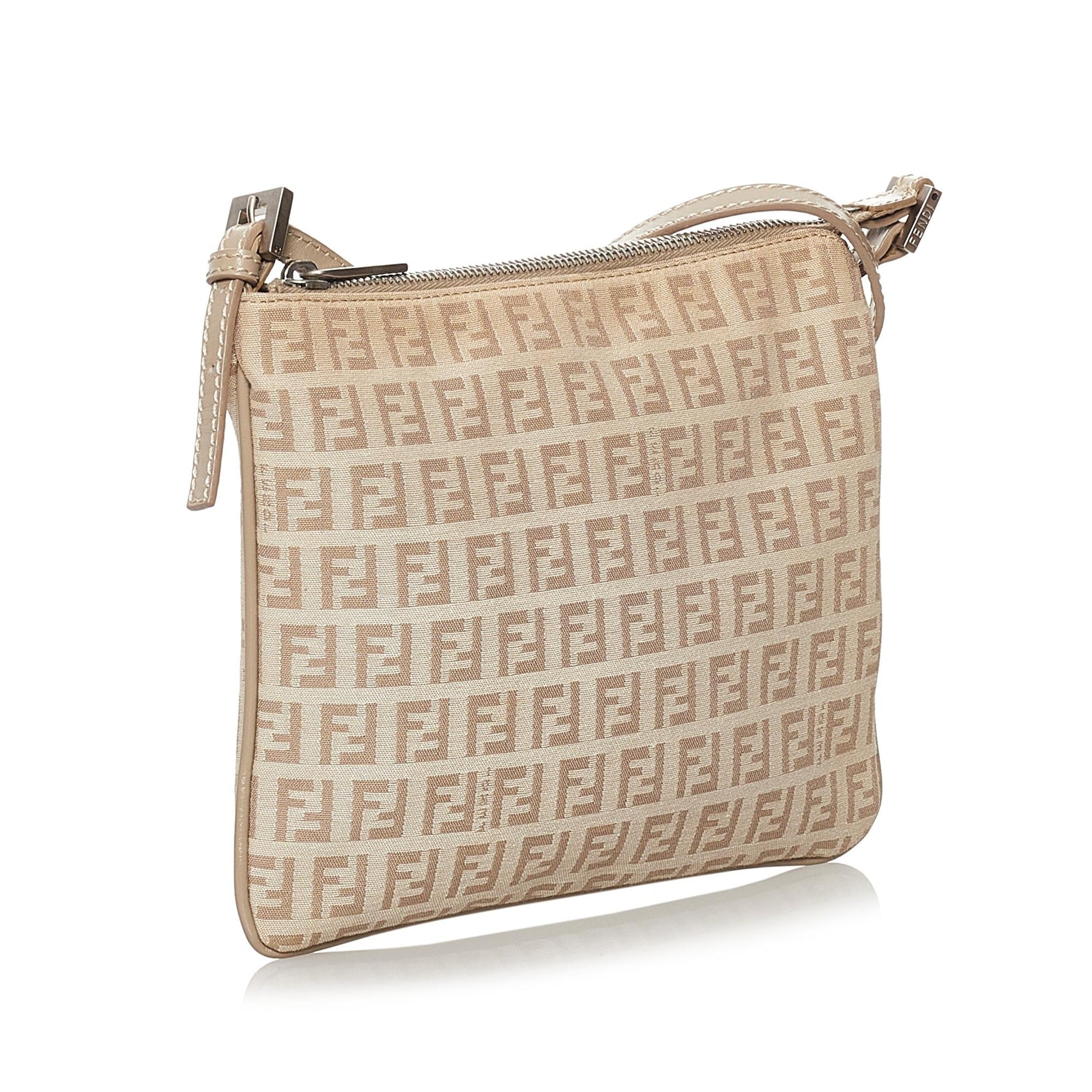 Fendi Zucchino Crossbody Bag Shg Canvas Bag Shg 31621