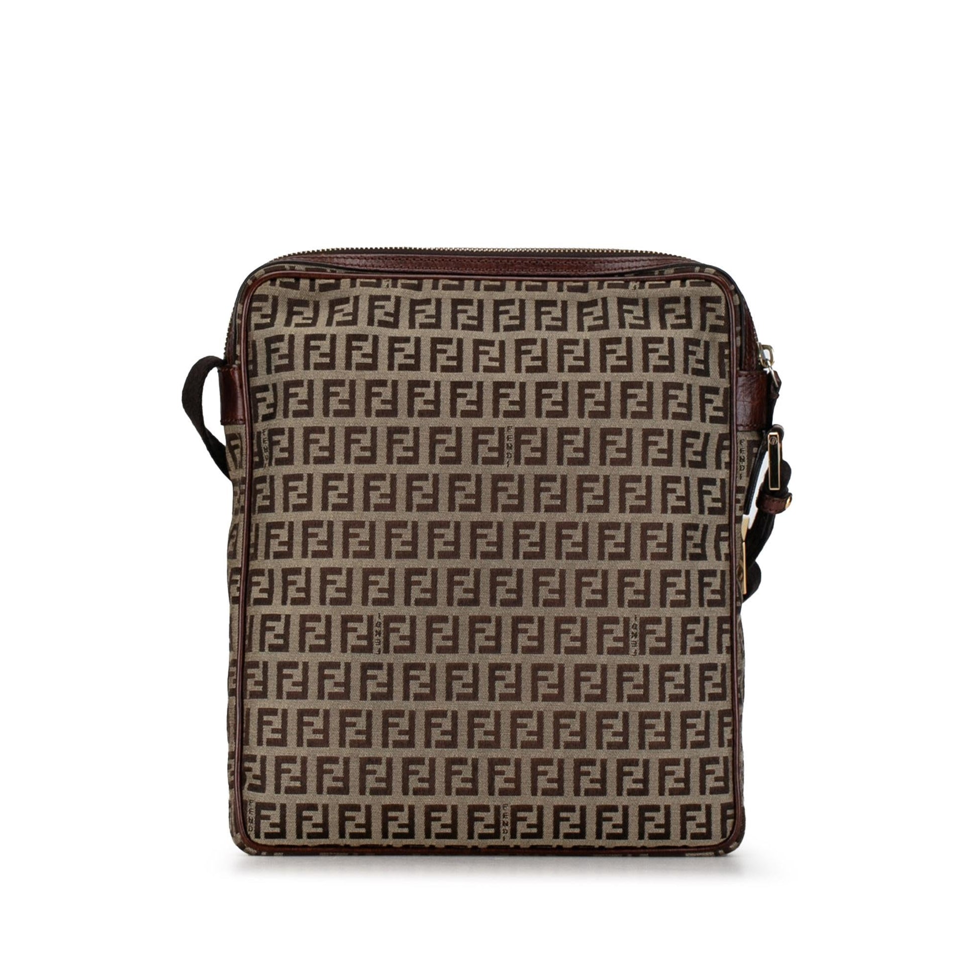 Fendi Zucchino Crossbody Shg D5Nfz0 Canvas Crossbody Bag