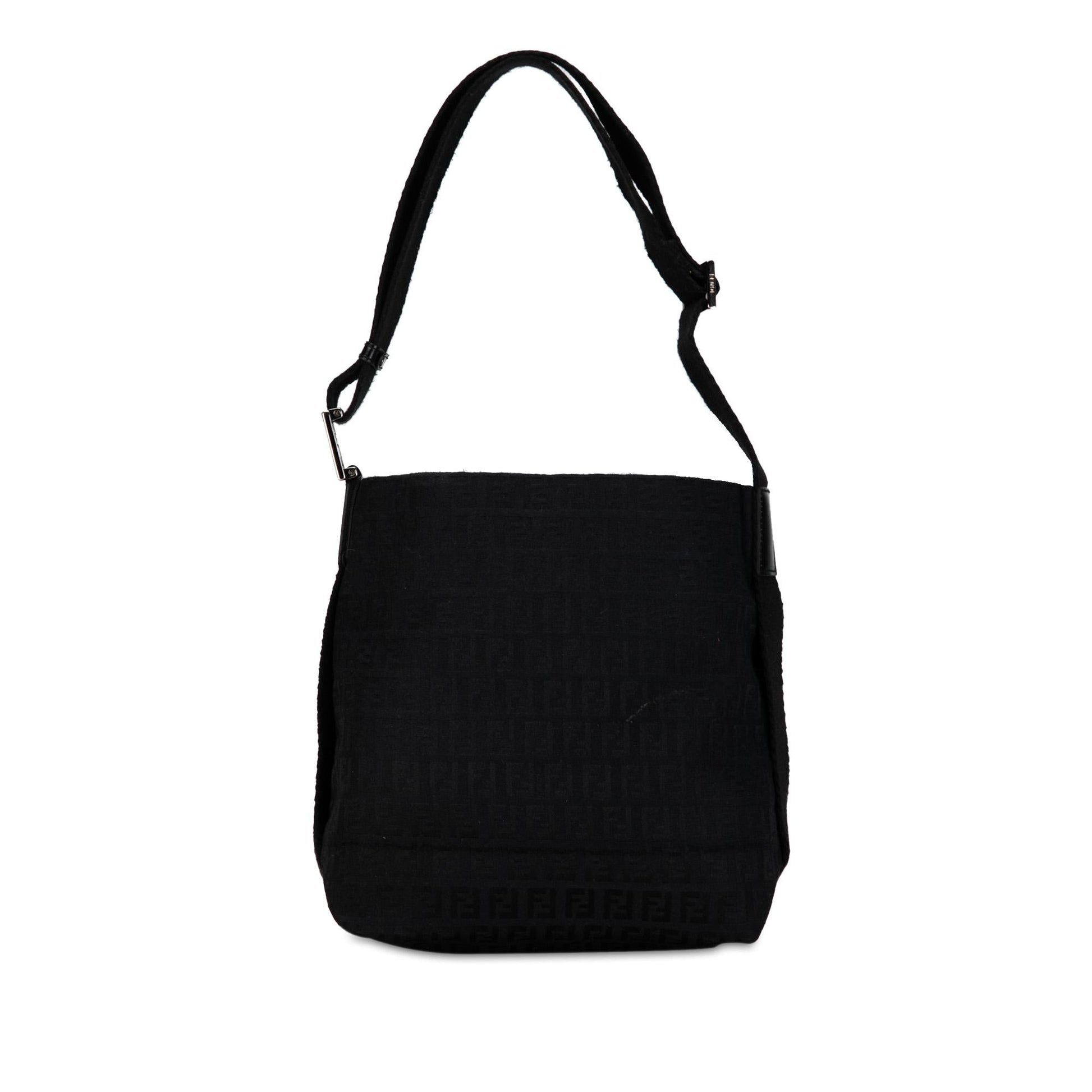 Fendi Zucchino Crossbody Shg Vcky2E Canvas Crossbody Bag