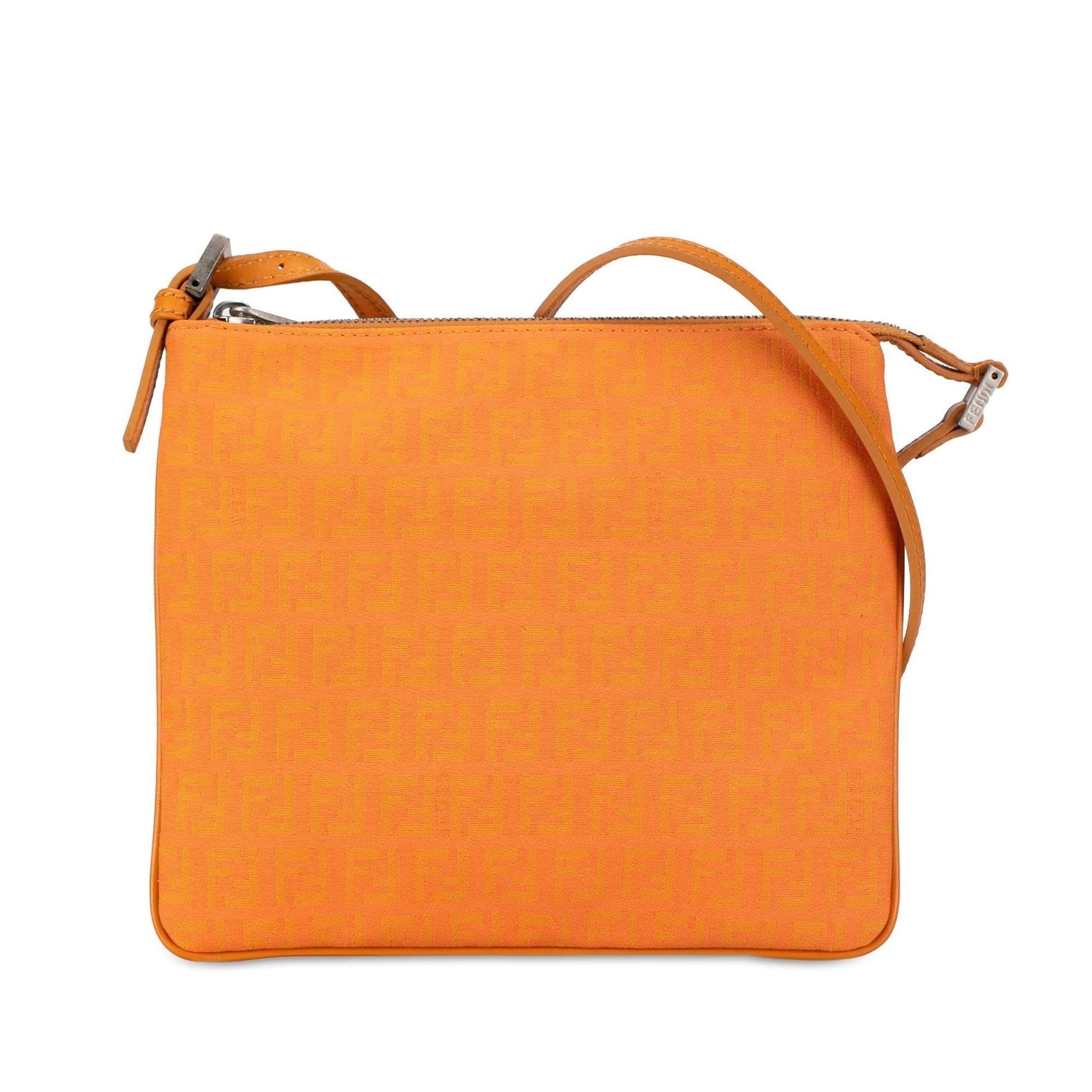 Fendi Zucchino Crossbody Shg Jcmzsd Canvas Crossbody Bag
