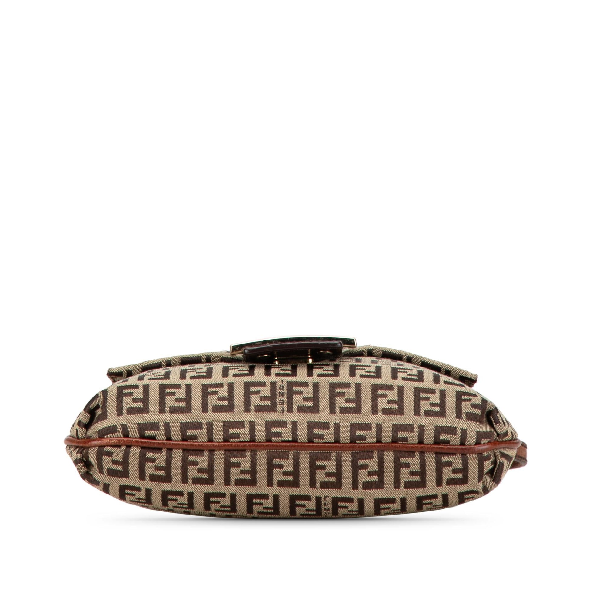 Fendi Zucchino Crossbody Canvas Crossbody Bag Crossbody Shg Gg68Uf