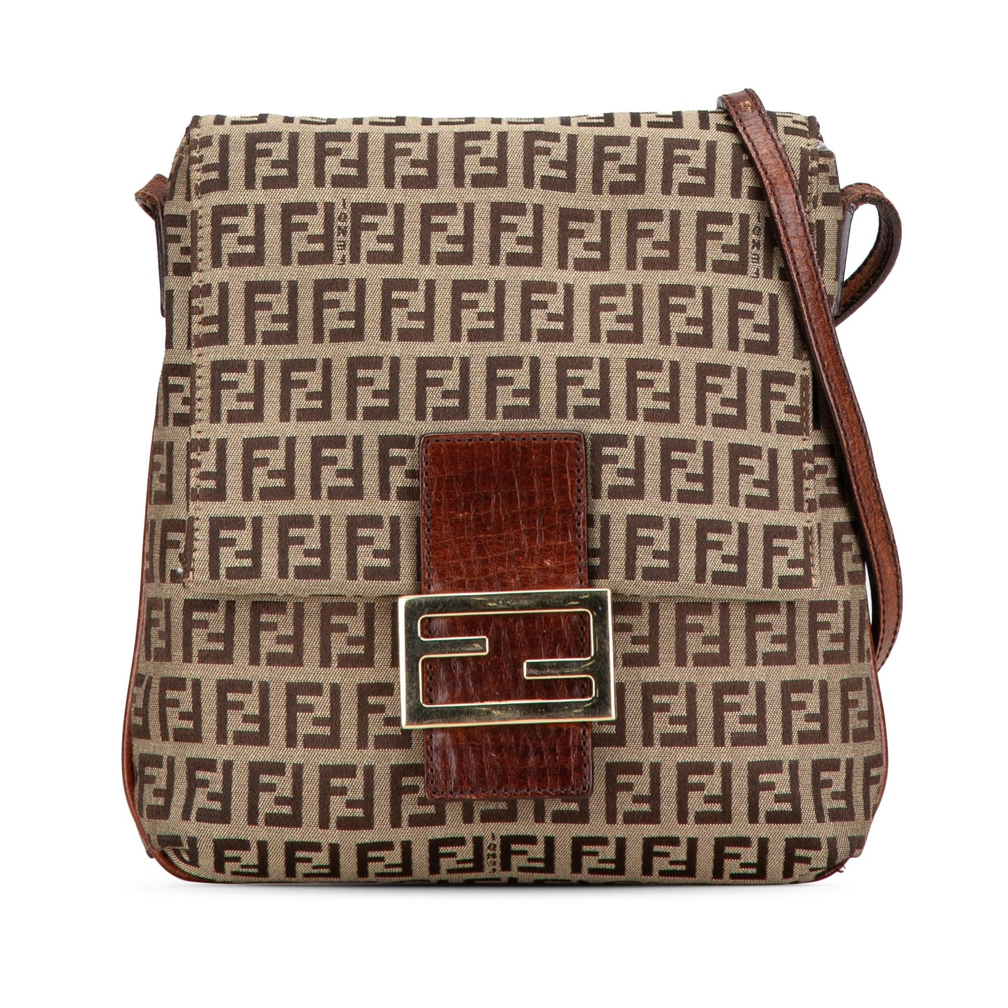 Fendi Zucchino Crossbody Canvas Crossbody Bag Crossbody Shg Gg68Uf