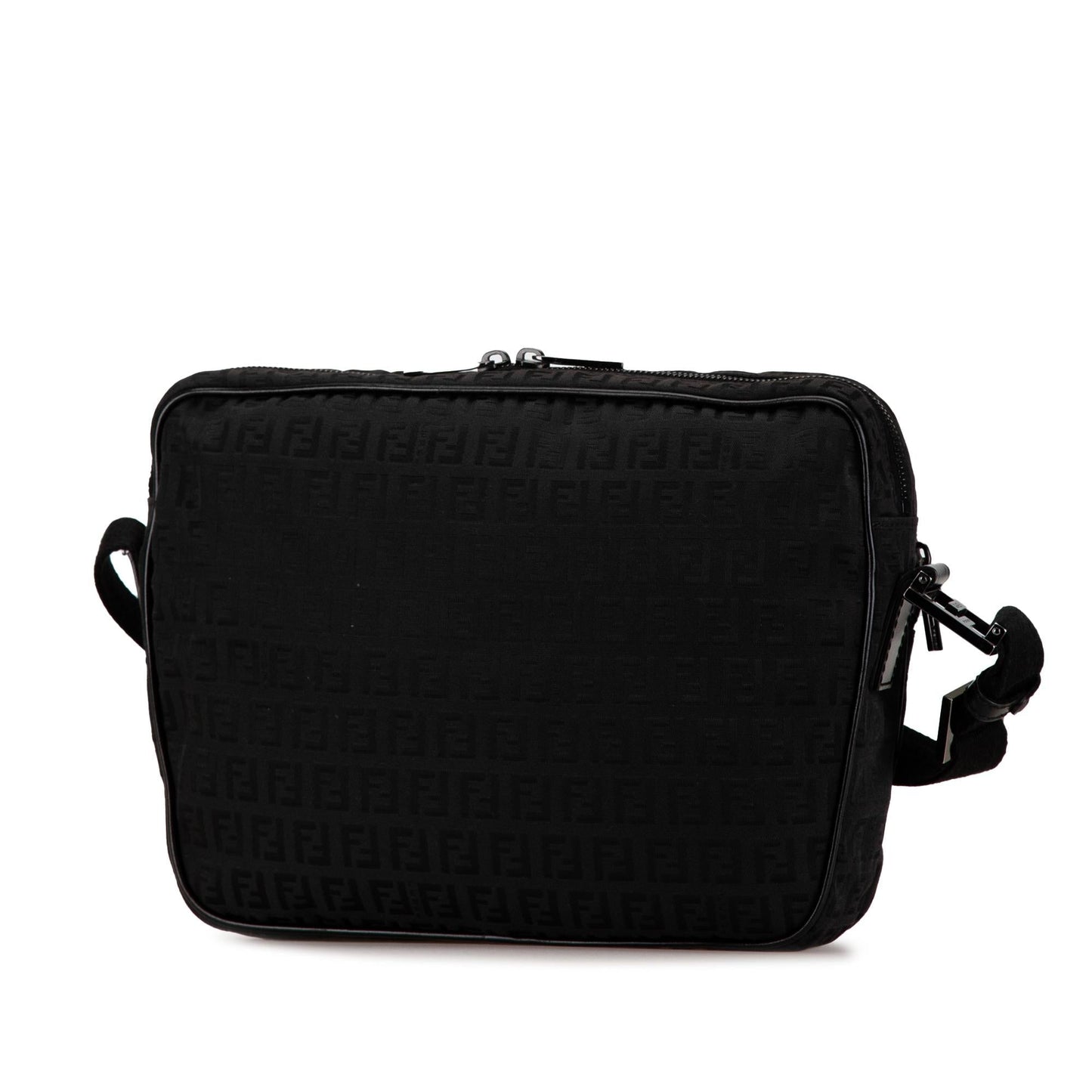 Fendi Zucchino Crossbody Shg Dy2Rhl Canvas Crossbody Bag