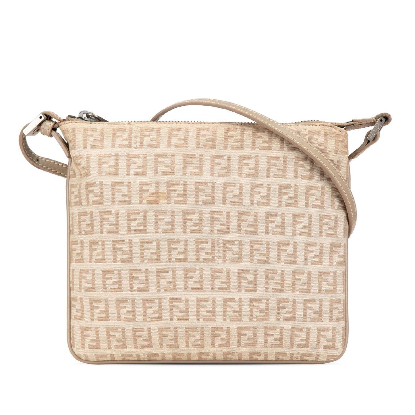 Fendi Zucchino Crossbody Canvas Crossbody Bag Crossbody Shg C1Jmxk