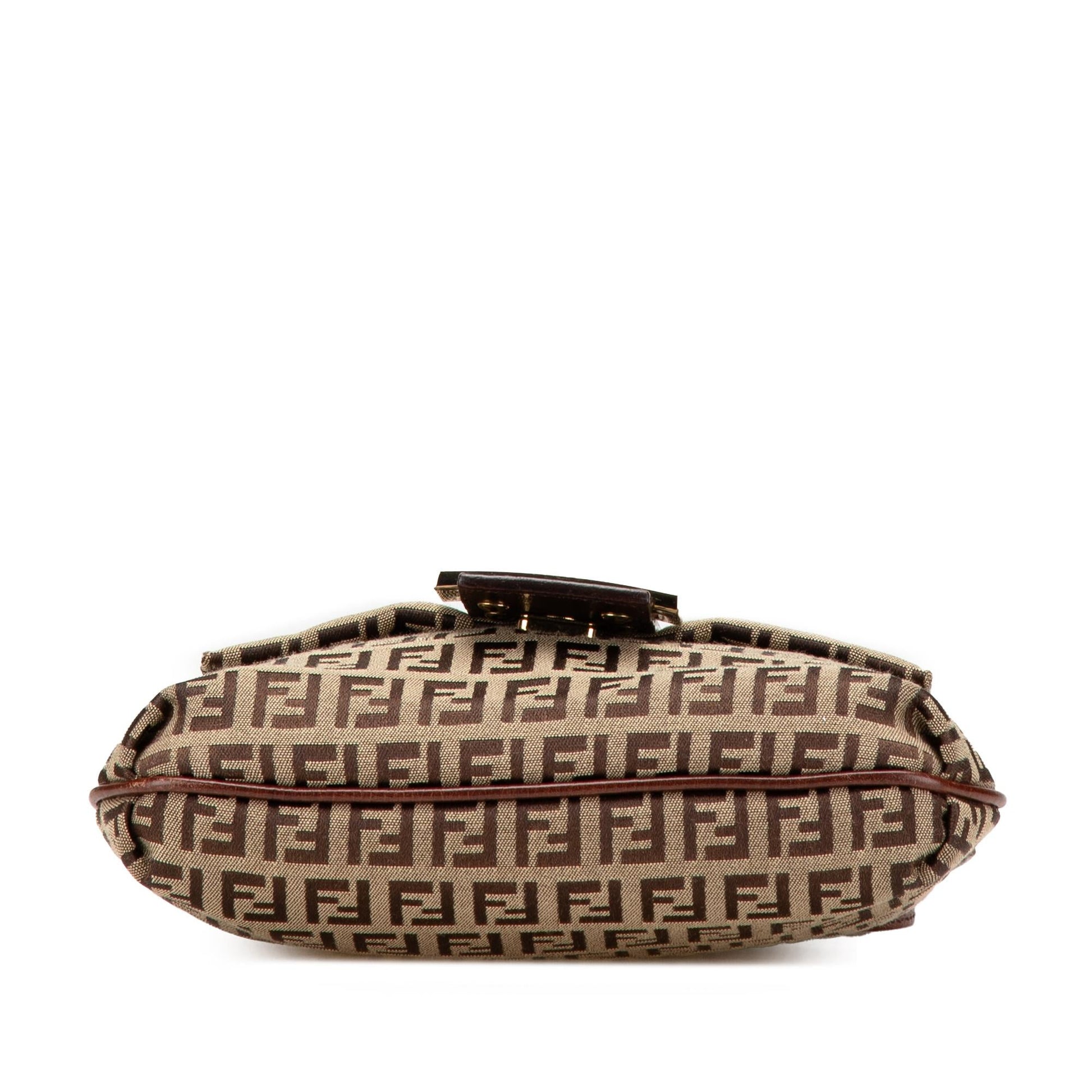 Fendi Zucchino Crossbody Canvas Crossbody Bag Canvas Crossbody 3