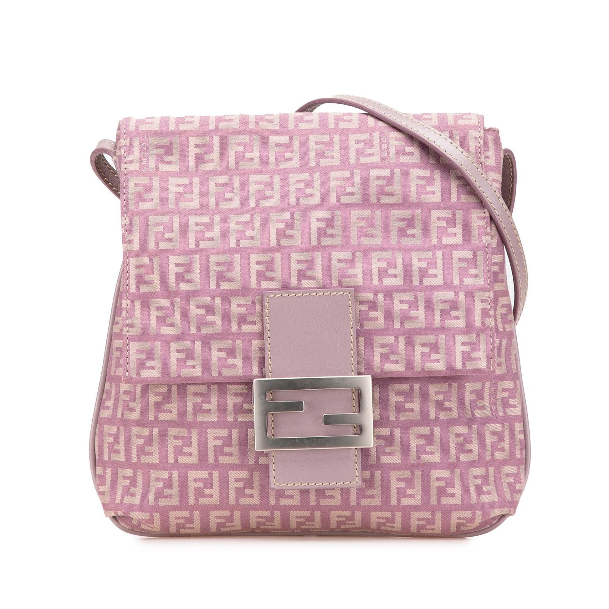 Fendi Zucchino Crossbody Canvas Crossbody Bag Canvas Crossbody 4