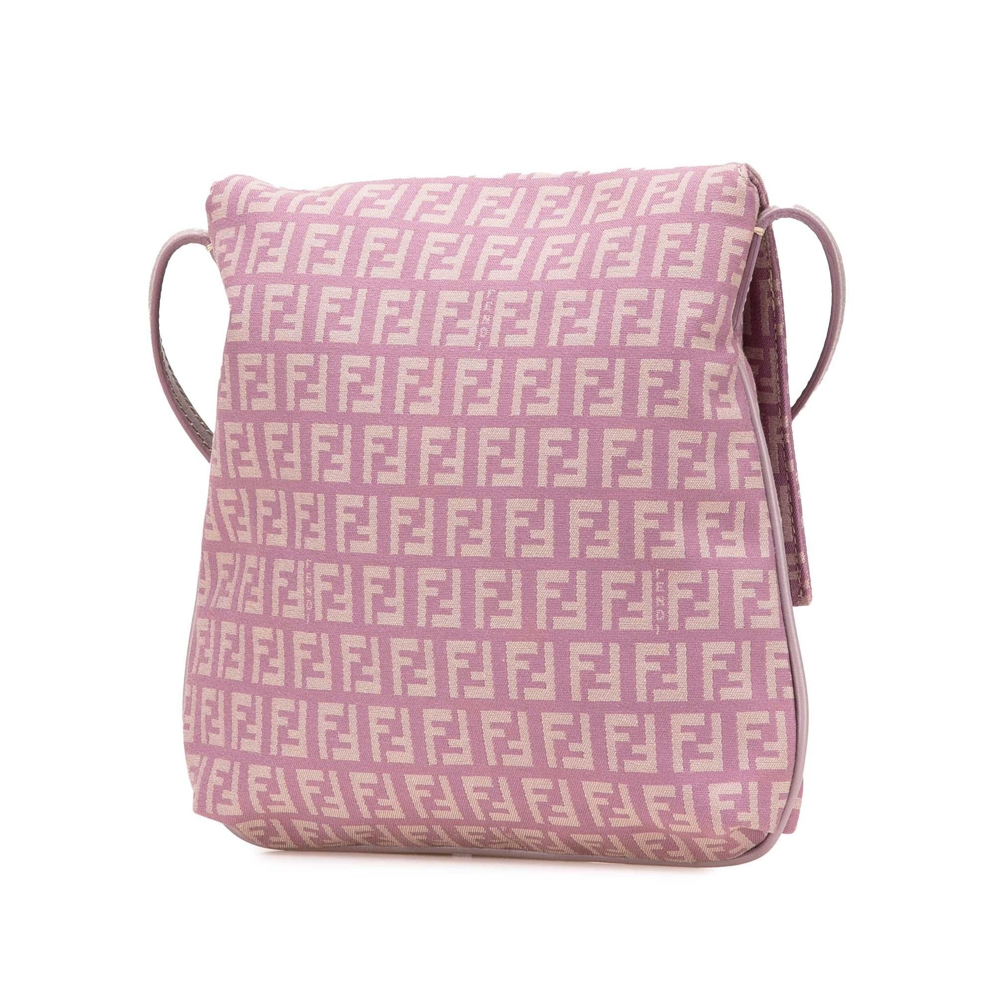 Fendi Zucchino Crossbody Canvas Crossbody Bag Canvas Crossbody 4