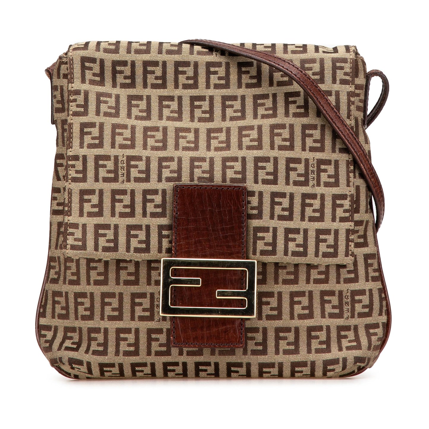 Fendi Zucchino Crossbody Canvas Crossbody Bag Canvas Crossbody 11