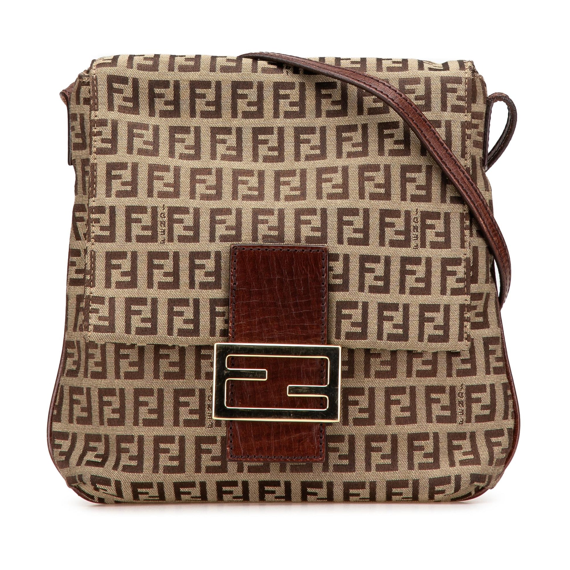 Fendi Zucchino Crossbody Canvas Crossbody Bag Canvas Crossbody 11