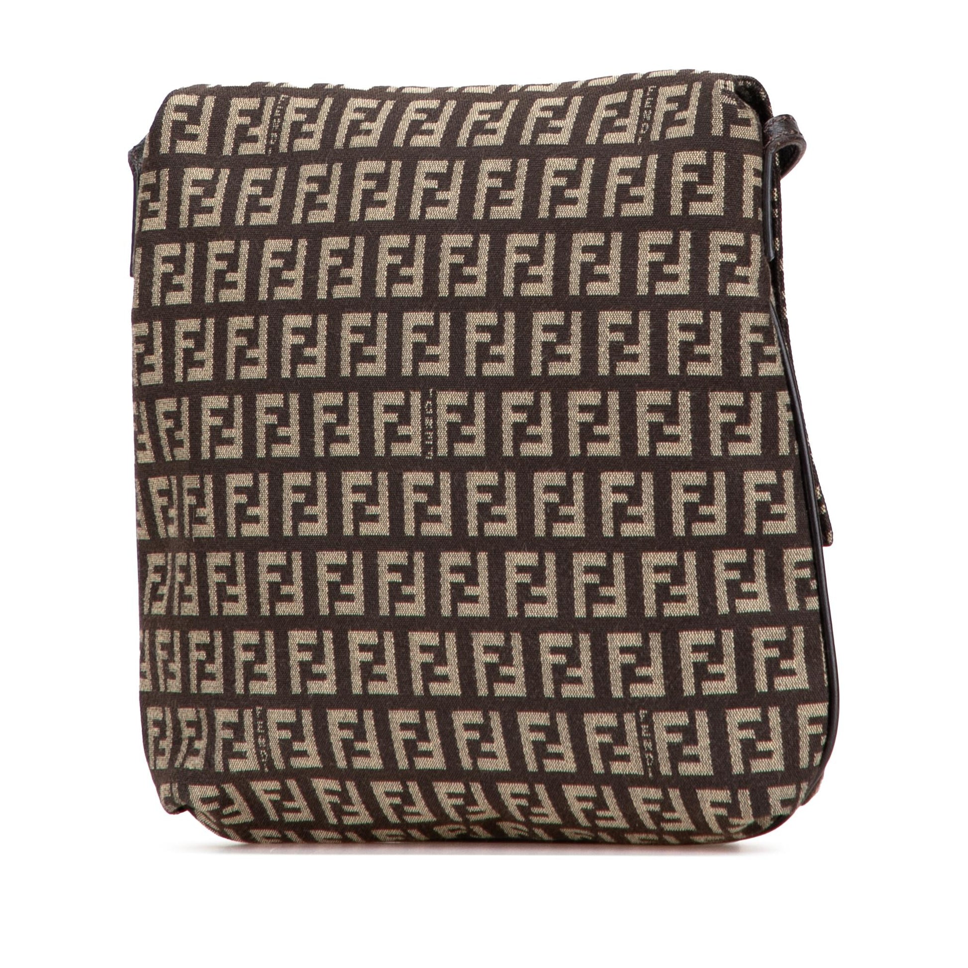 Fendi Zucchino Crossbody Canvas Crossbody Bag Canvas Crossbody 17