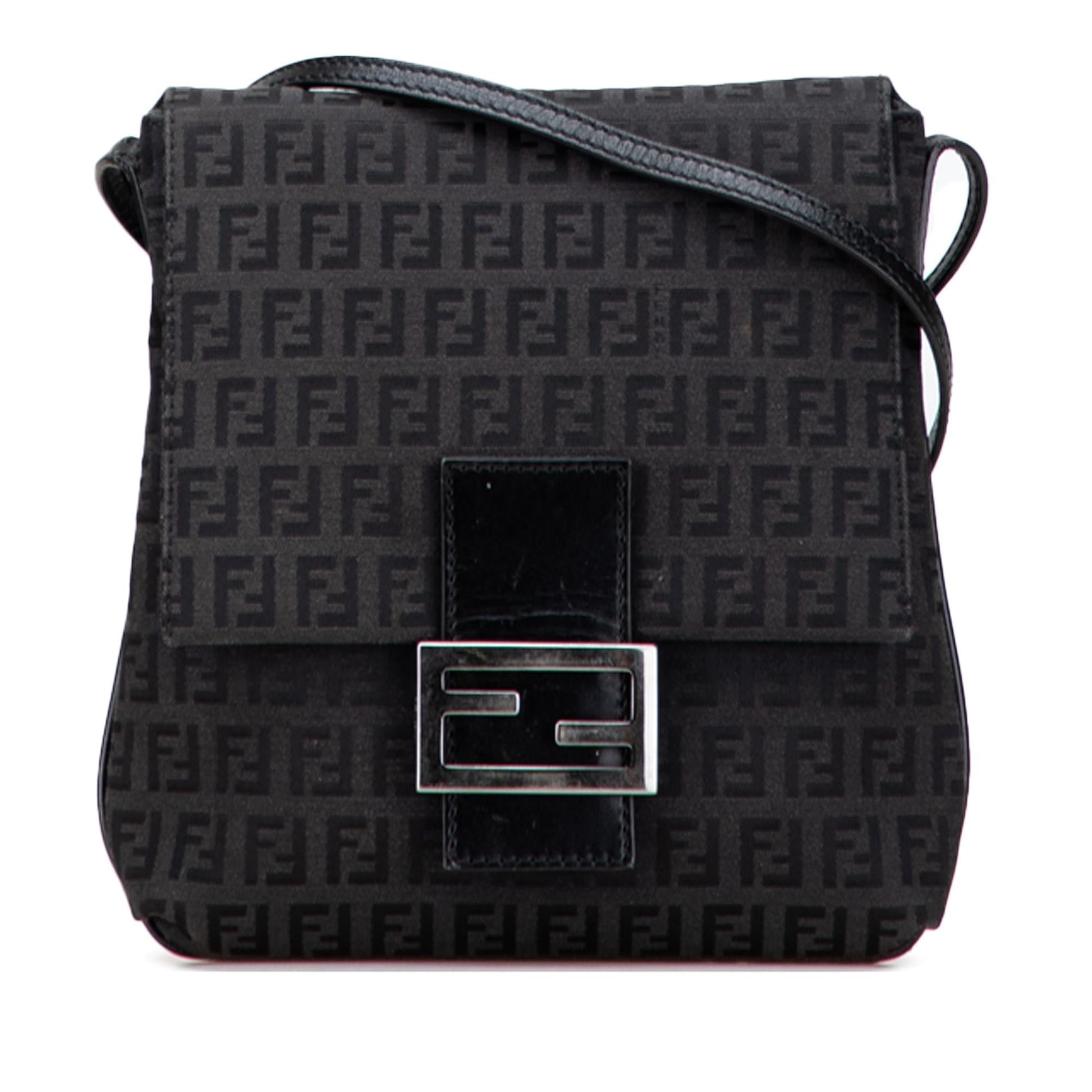 Fendi Zucchino Crossbody Canvas Crossbody Bag Canvas Crossbody 20