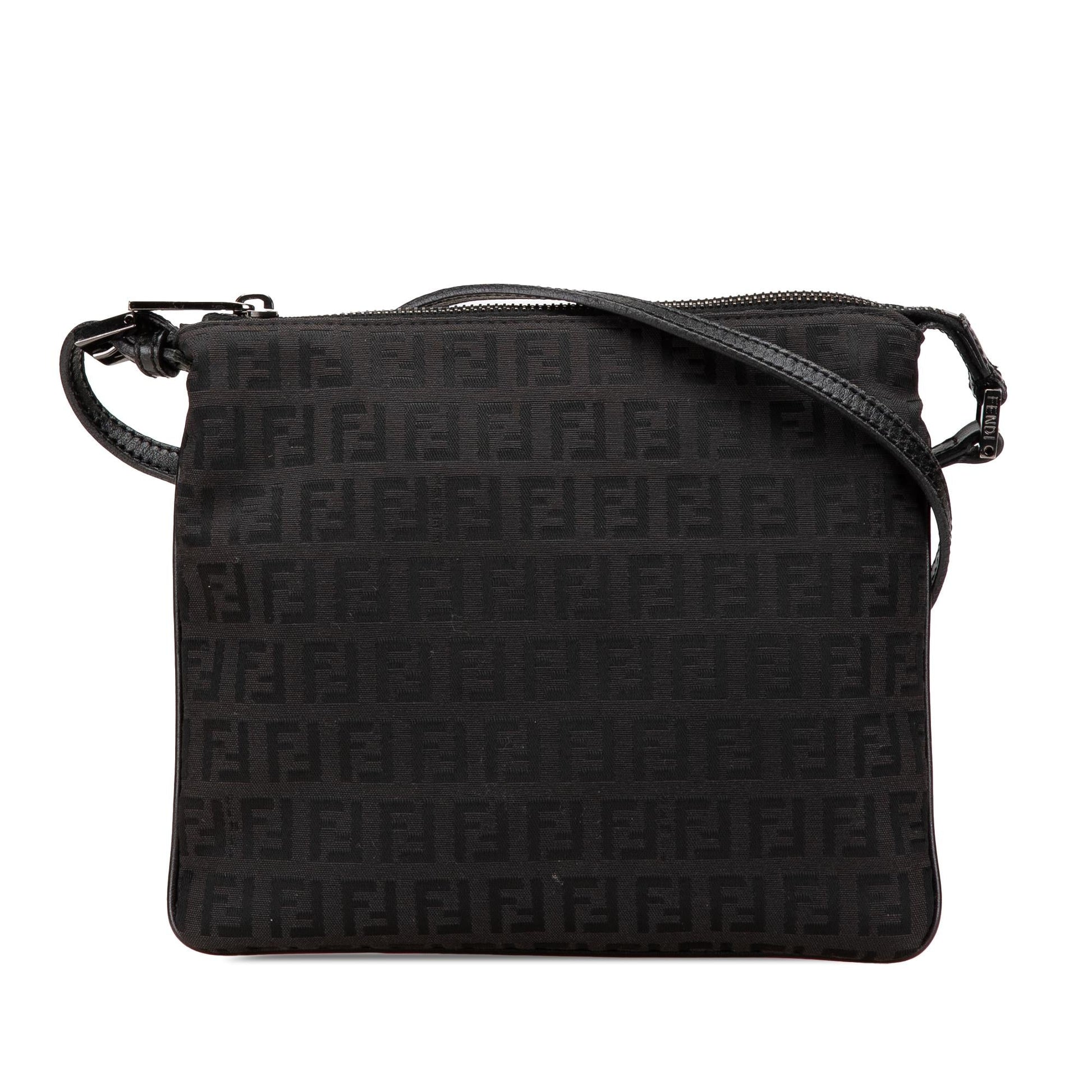 Fendi Zucchino Crossbody Canvas Crossbody Bag Canvas Crossbody 24