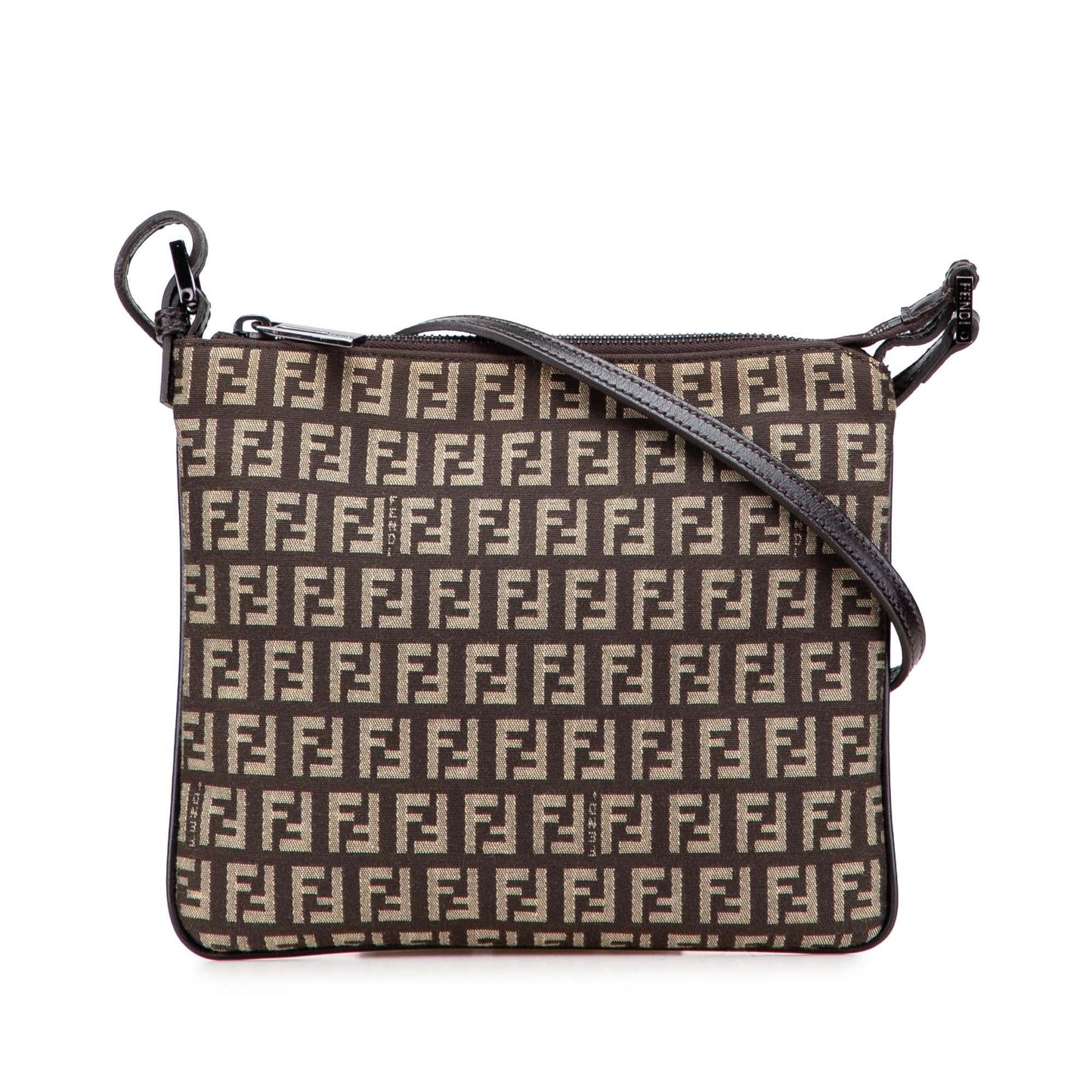 Fendi Zucchino Crossbody Canvas Crossbody Bag Canvas Crossbody 30