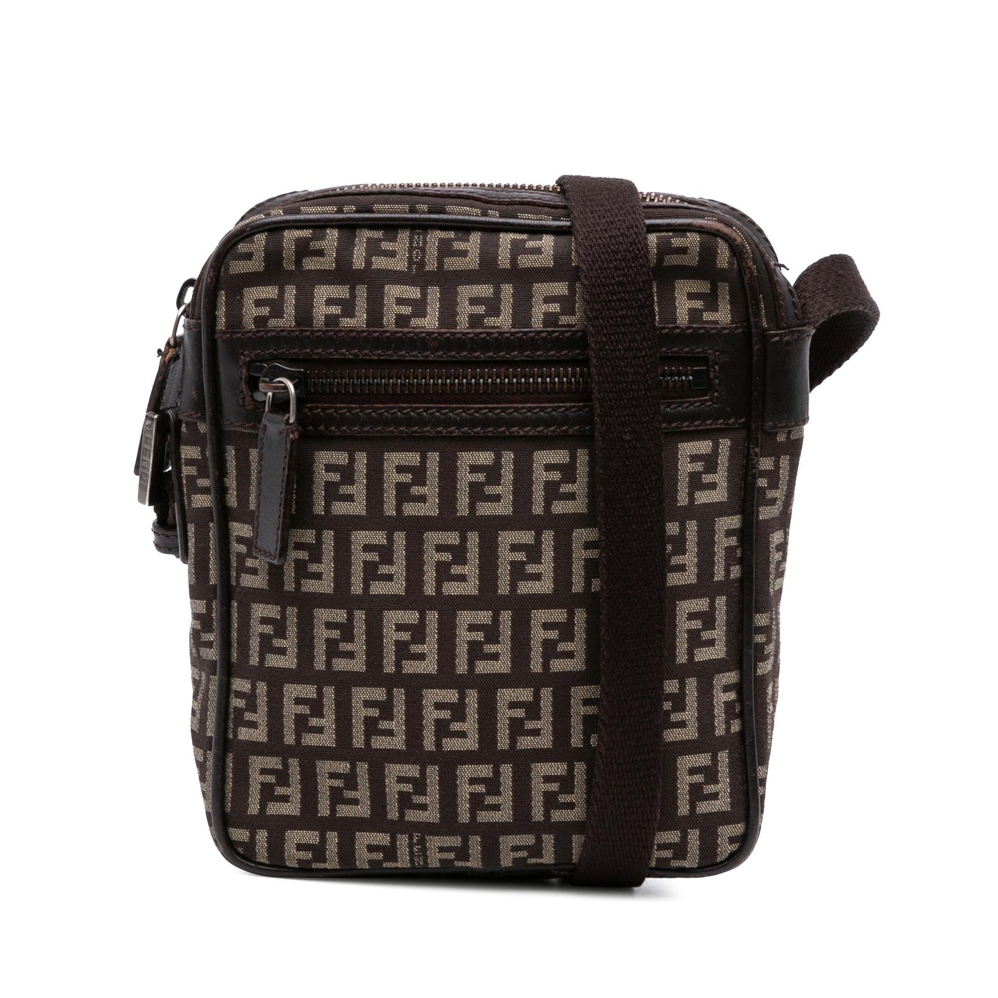 Fendi Zucchino Crossbody Canvas Crossbody Bag Canvas Crossbody 31