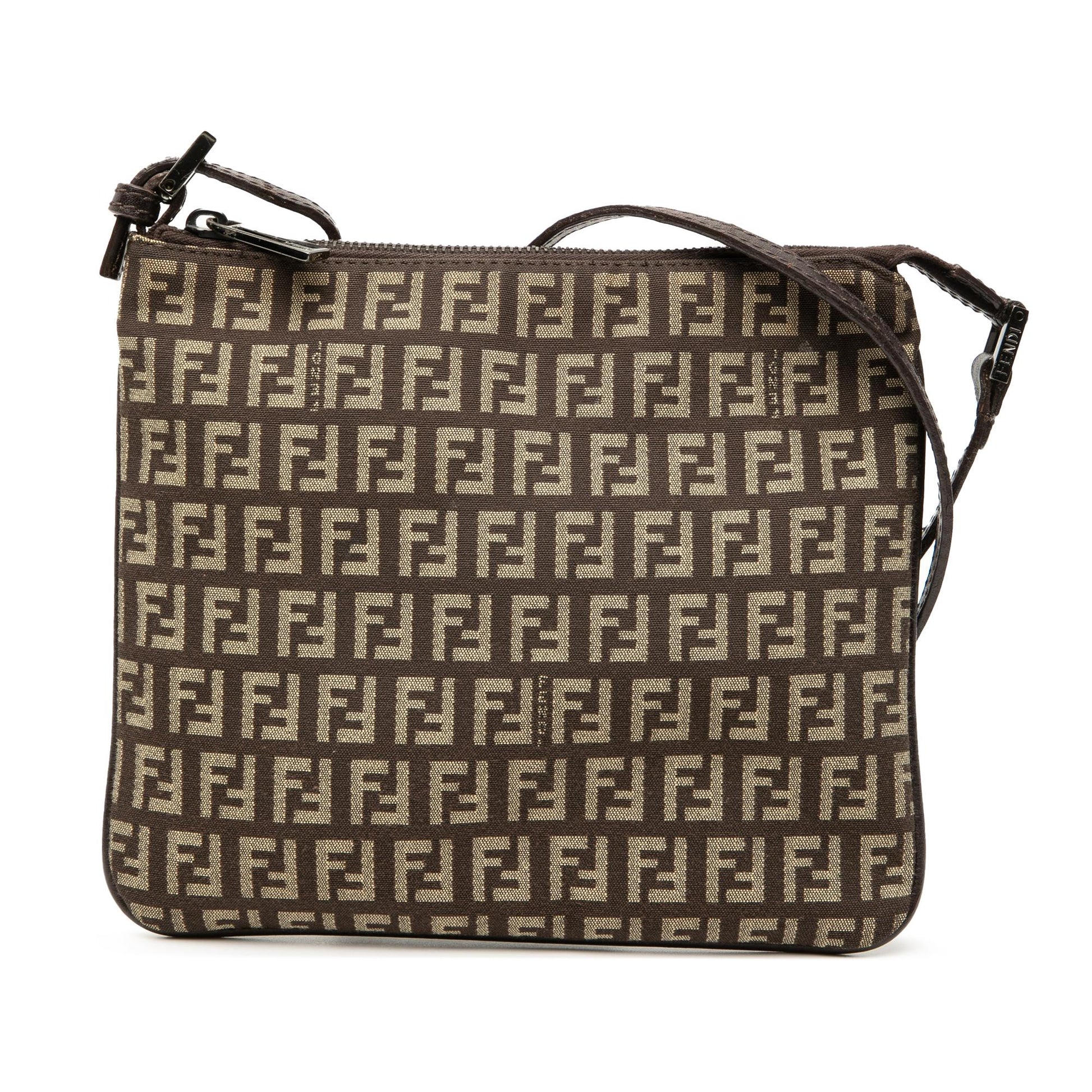 Fendi Zucchino Crossbody Canvas Crossbody Bag Canvas Crossbody 33