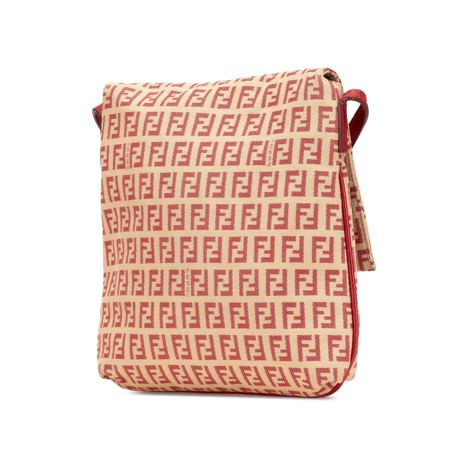 Fendi Zucchino Crossbody Canvas Flap Crossbody Bag Flap Crossbody 1