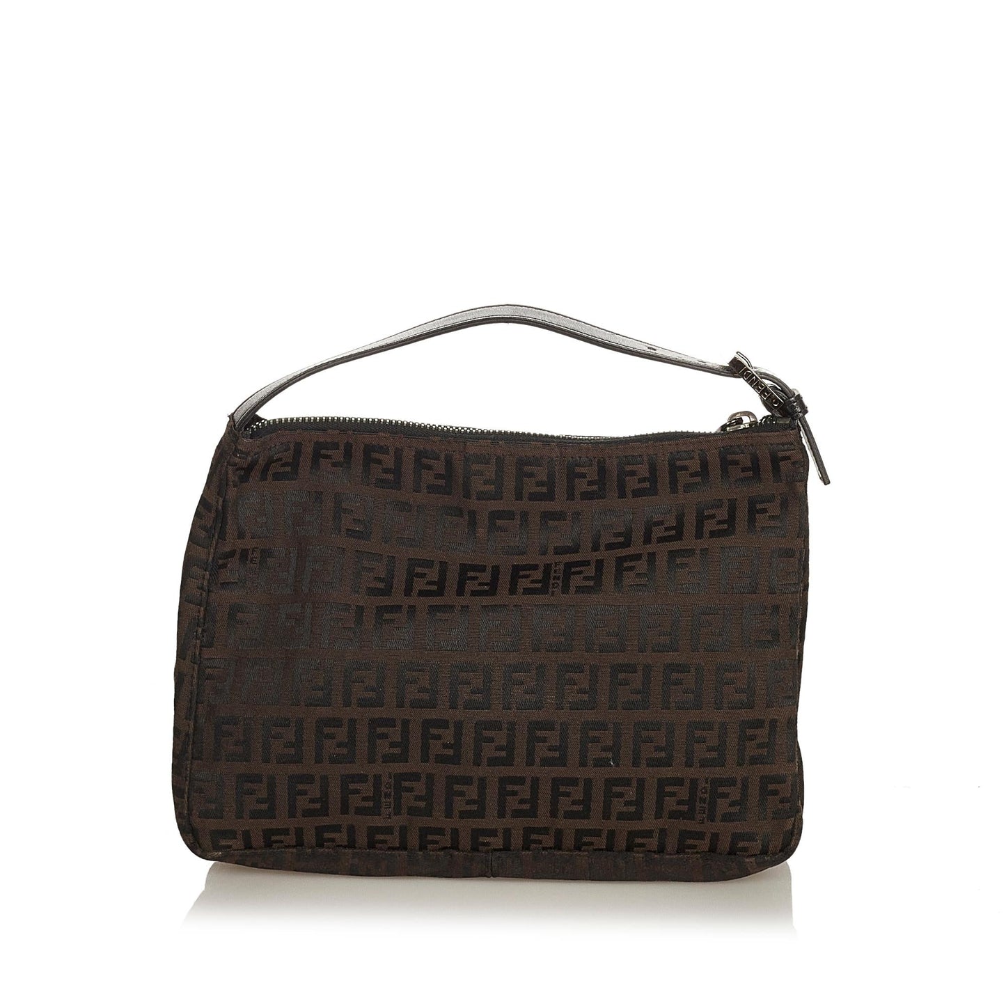 Fendi Zucchino Handbag Shg Canvas Satchel Bag Handbag Shg 25829