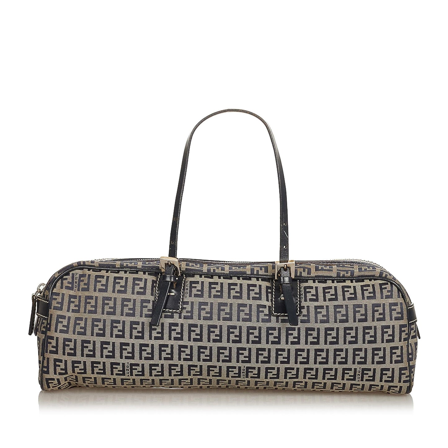 Fendi Zucchino Handbag Shg Canvas Satchel Bag Handbag Shg 26239