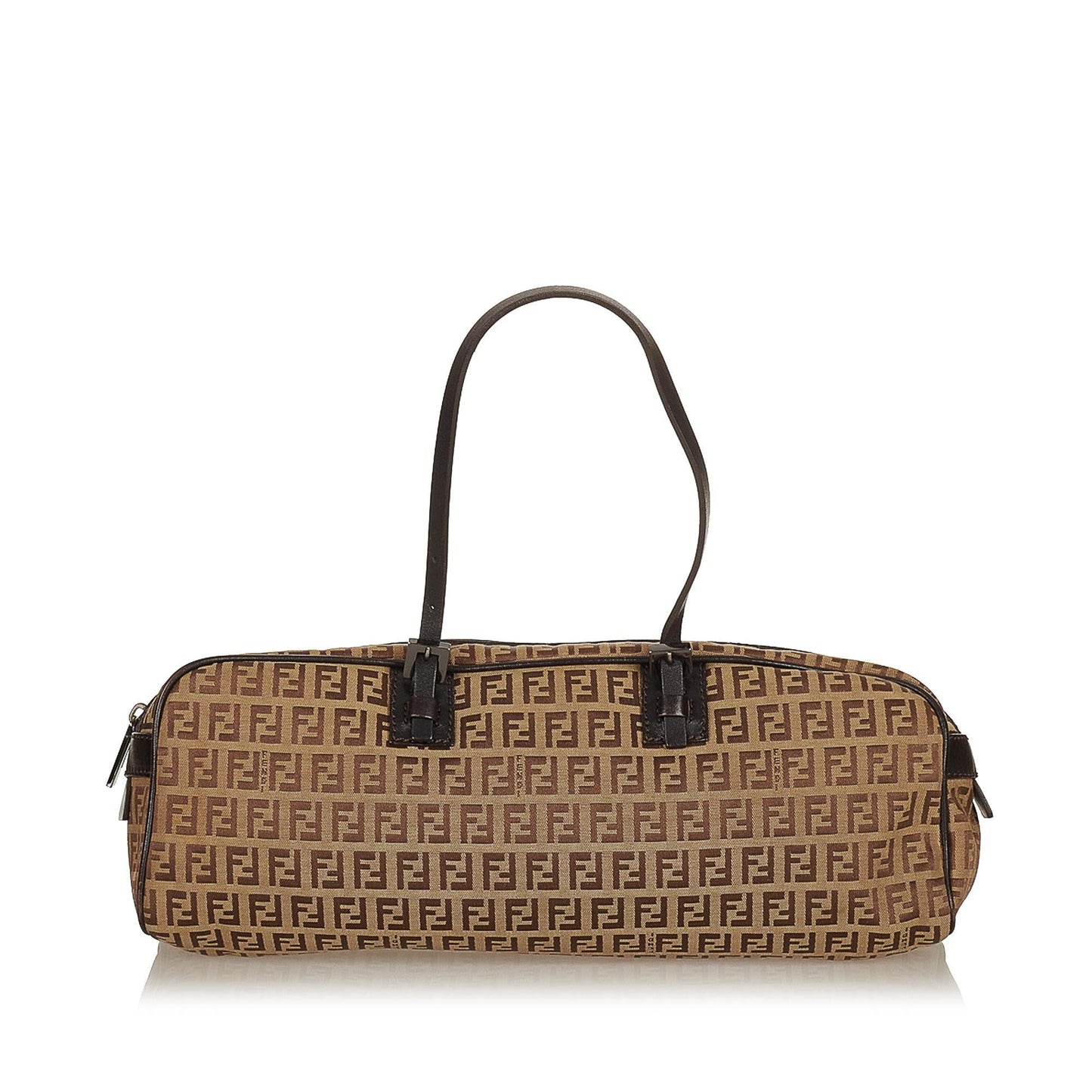 Fendi Zucchino Handbag Shg Canvas Satchel Bag Handbag Shg 26784
