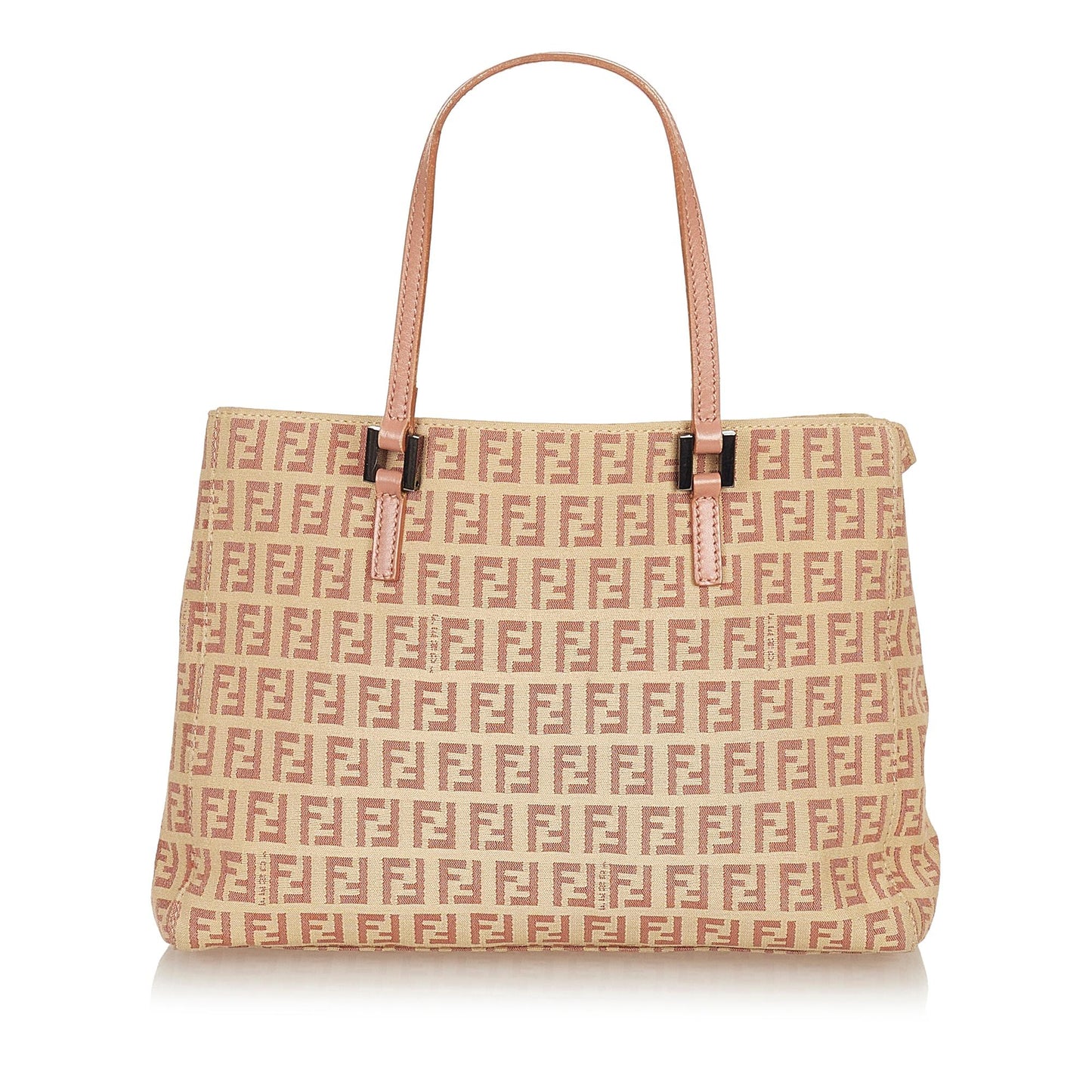 Fendi Zucchino Handbag Shg Canvas Satchel Bag Handbag Shg 26835