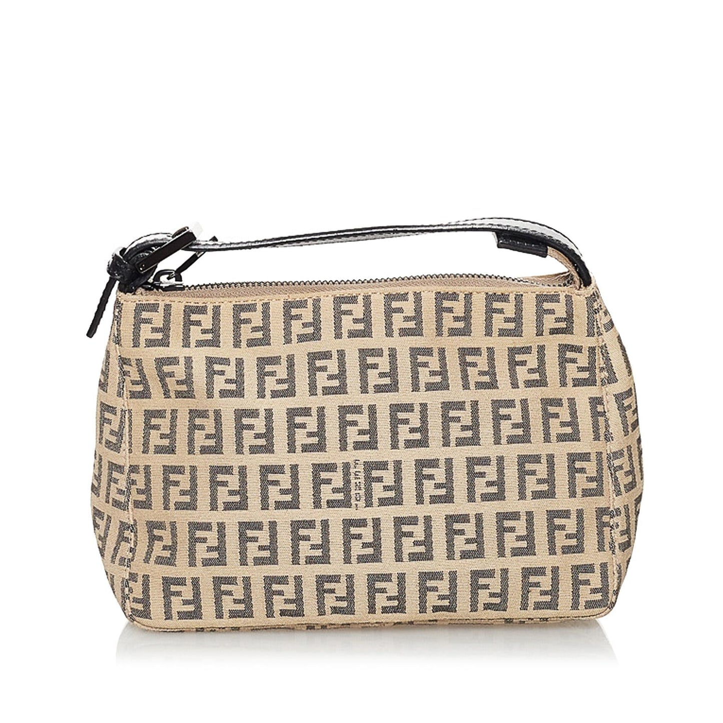 Fendi Zucchino Handbag Shg Canvas Satchel Bag Handbag Shg 30841