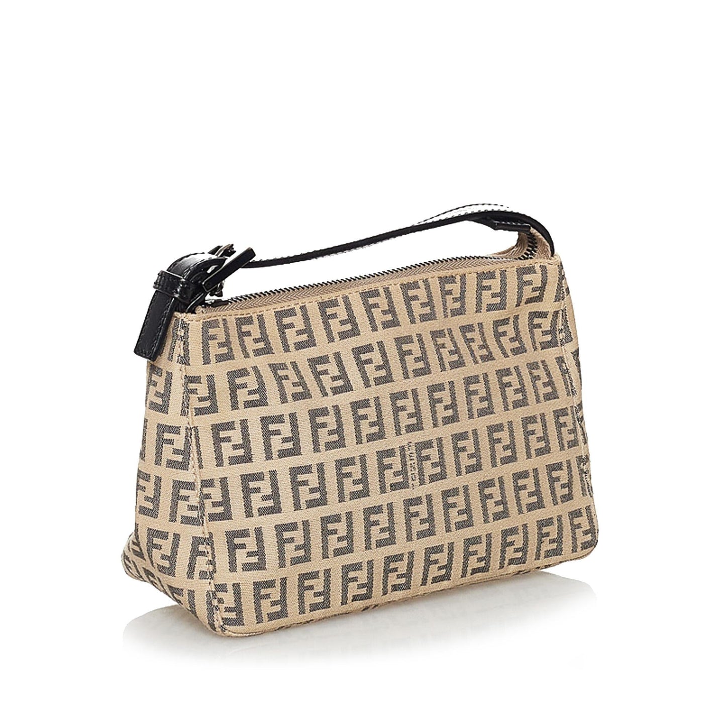 Fendi Zucchino Handbag Shg Canvas Satchel Bag Handbag Shg 30841