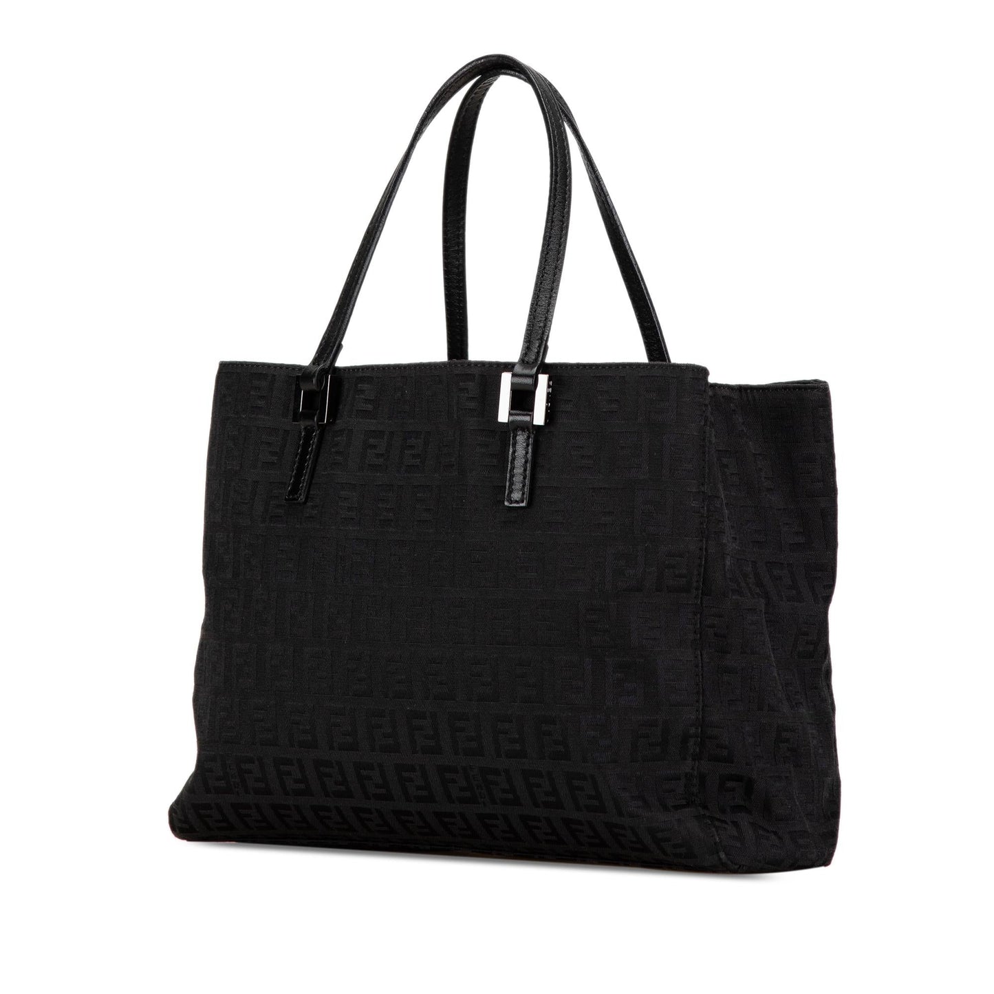 Fendi Zucchino Handbag Shg Ol7Yob Canvas Satchel Bag