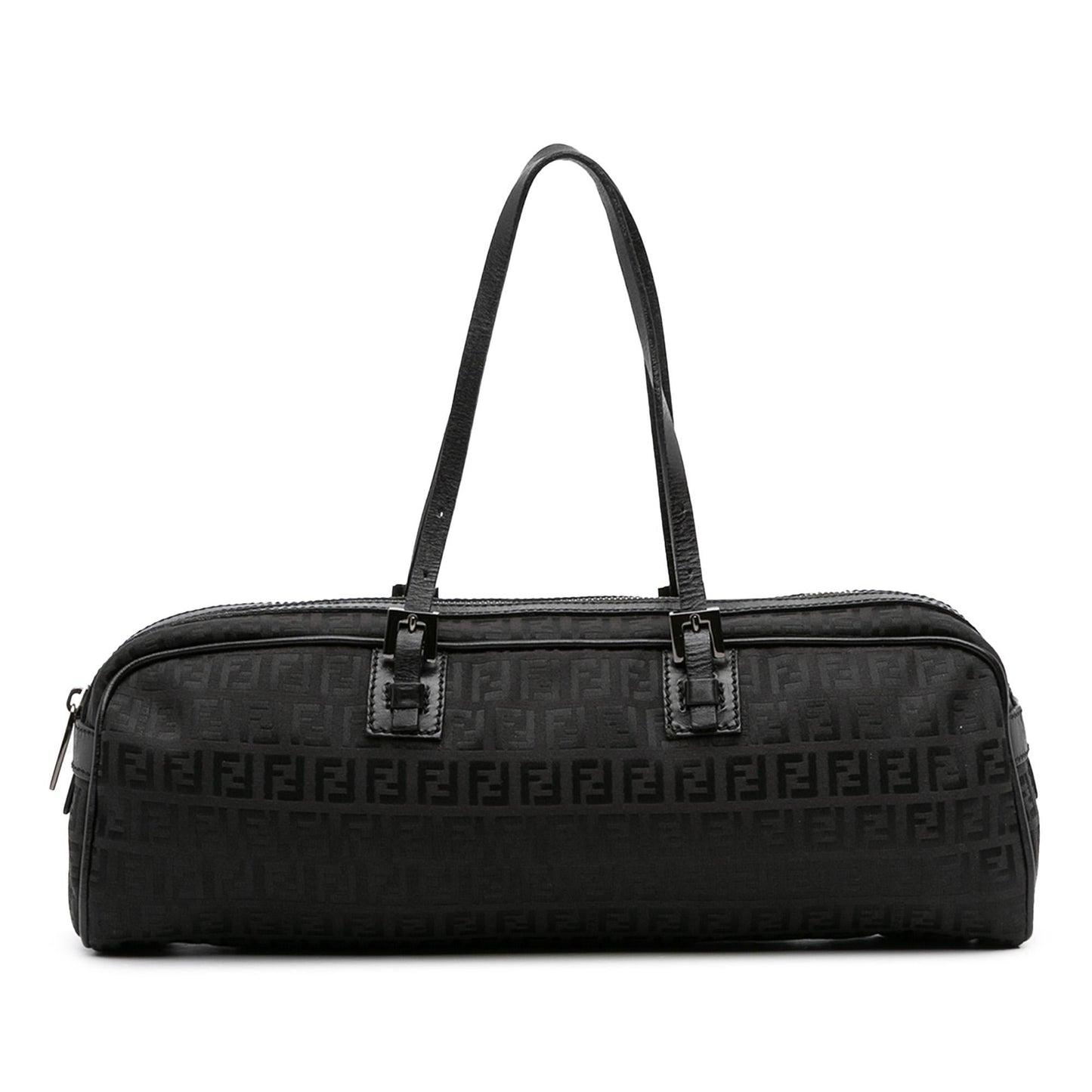 Fendi Zucchino Handbag Canvas Satchel Bag Canvas Handbag 4