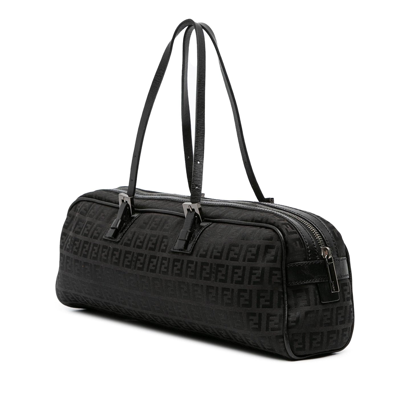 Fendi Zucchino Handbag Canvas Satchel Bag Canvas Handbag 4