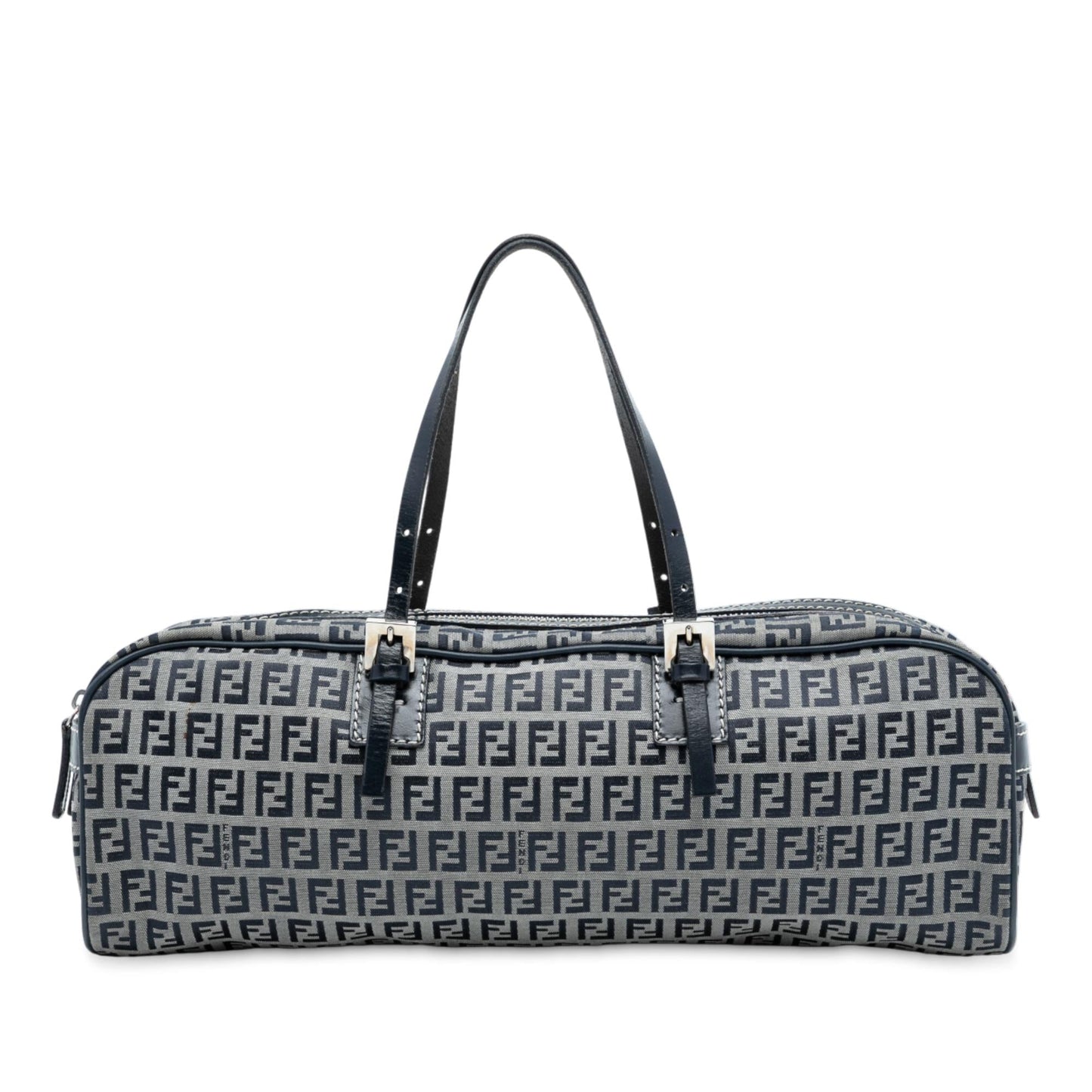 Fendi Zucchino Handbag Canvas Satchel Bag Canvas Handbag 6