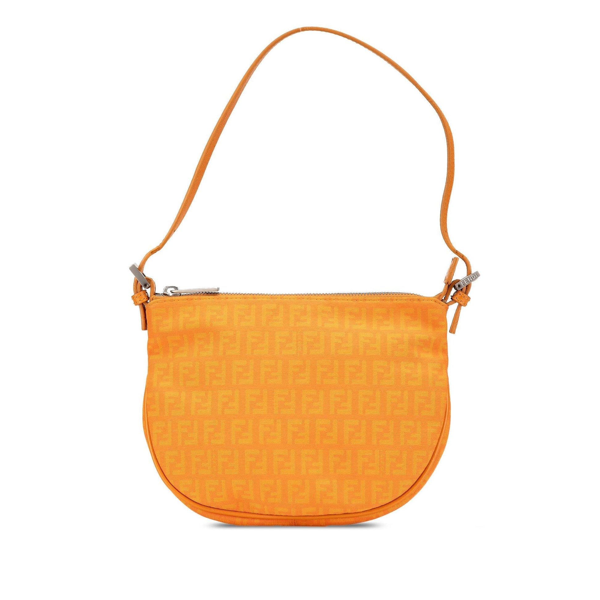 Fendi Zucchino Hobo Canvas Shoulder Bag Canvas Hobo 1