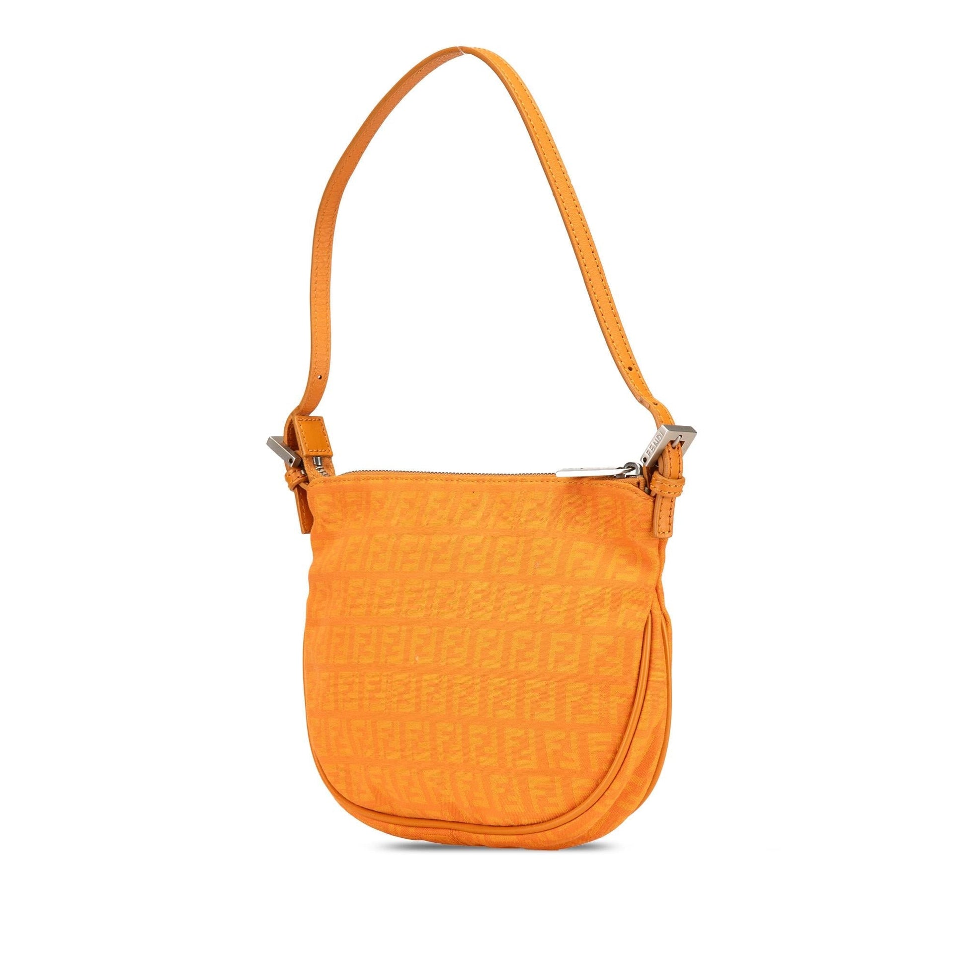 Fendi Zucchino Hobo Canvas Shoulder Bag Canvas Hobo 1