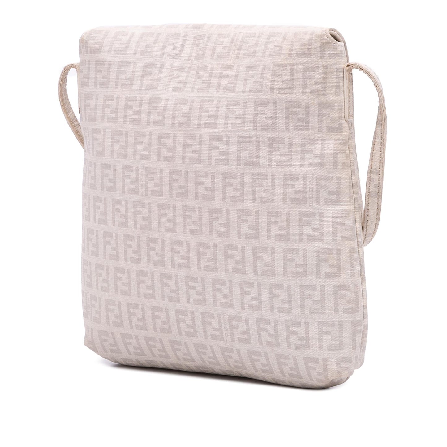 Fendi Zucchino Mama Forever Crossbody Canvas Crossbody Bag