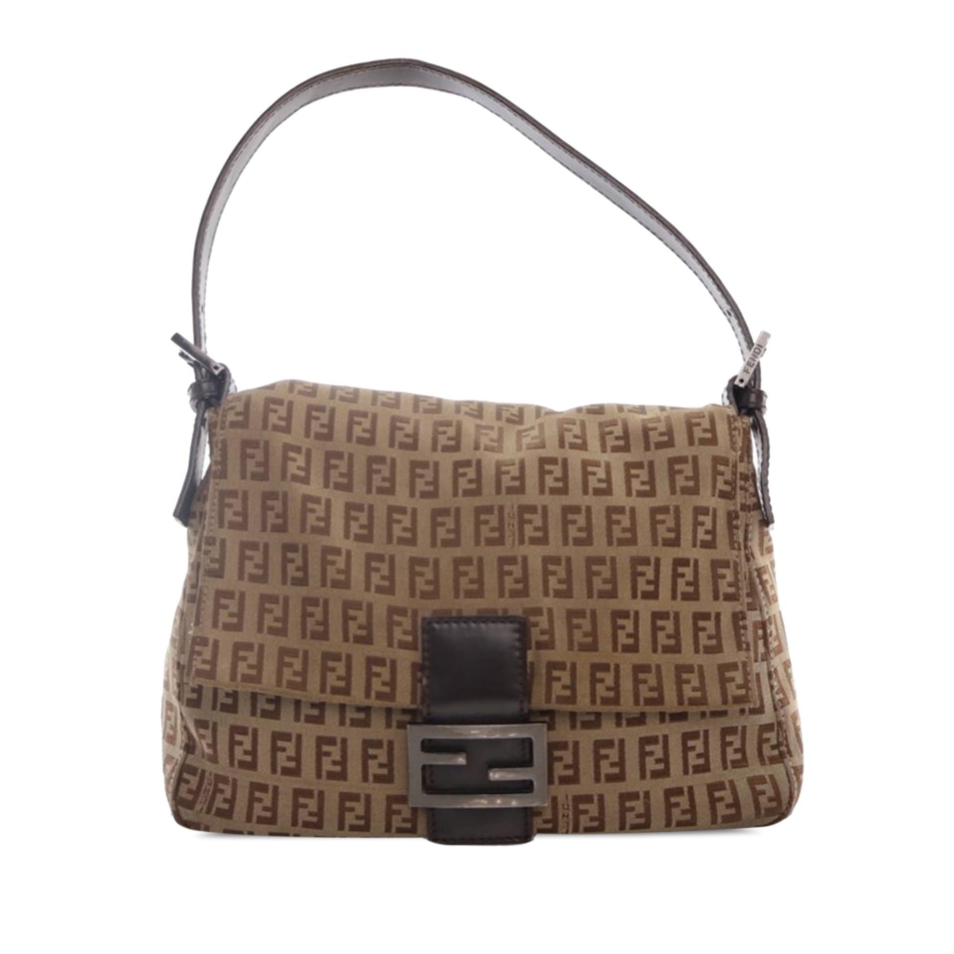 Fendi Zucchino Mamma Forever Shg 8M4Qpk Shoulder Bag Canvas