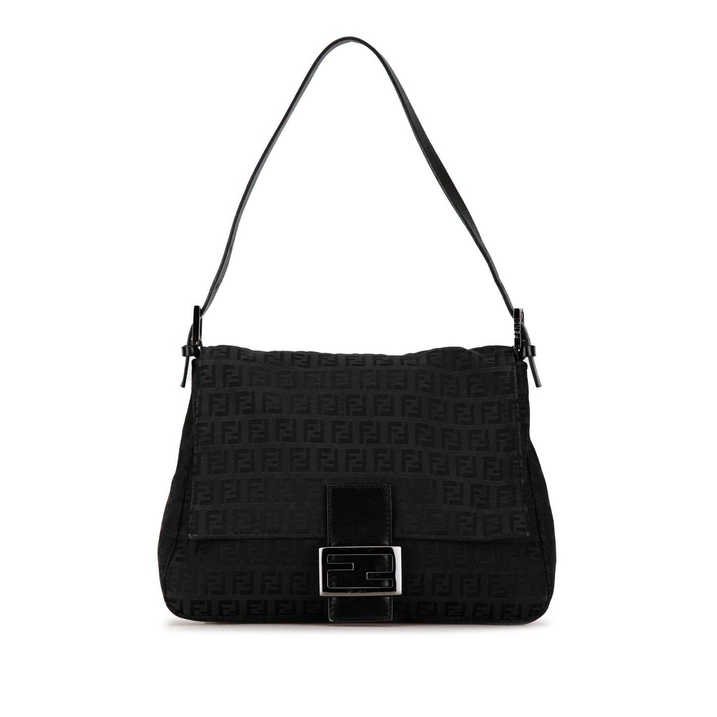 Fendi Zucchino Mamma Forever Shg O6B373 Shoulder Bag Canvas