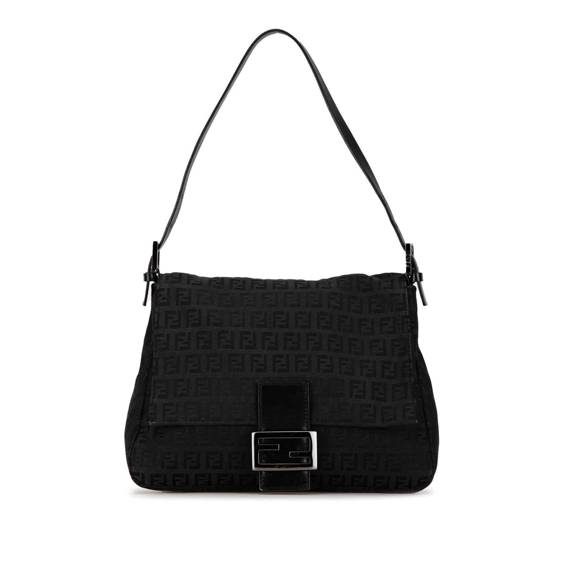 Fendi Zucchino Mamma Forever Shg O6B373 Shoulder Bag Canvas