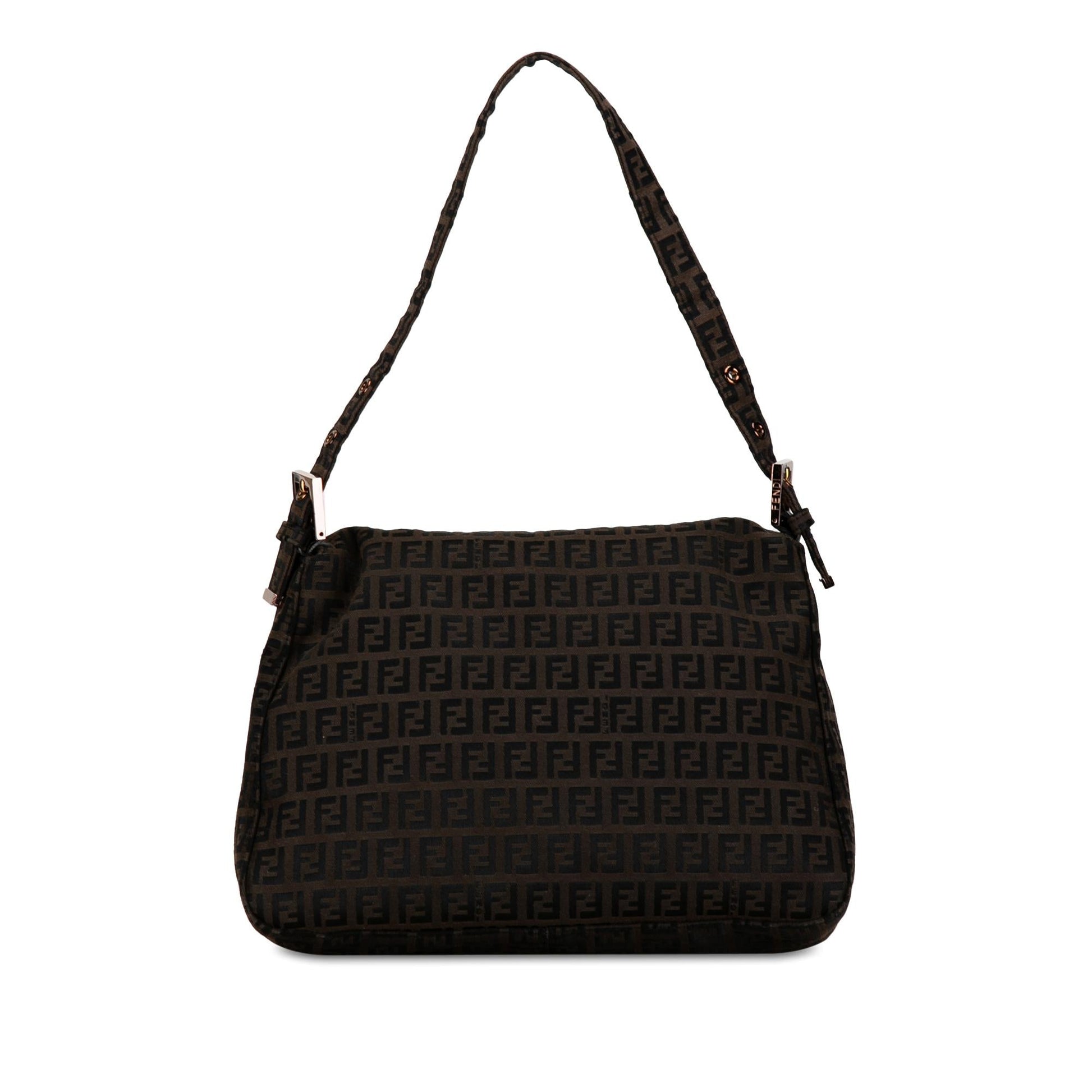 Fendi Zucchino Mamma Forever Shg 8Snn85 Shoulder Bag Canvas