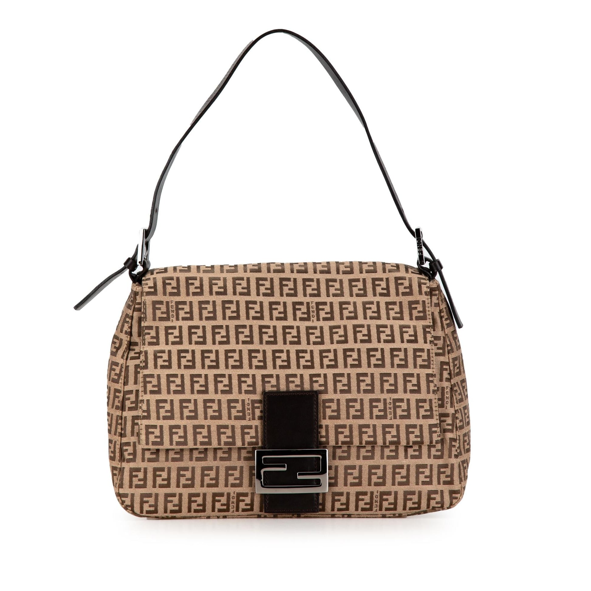 Fendi Zucchino Mamma Forever Shg 29Vjpk Shoulder Bag Canvas