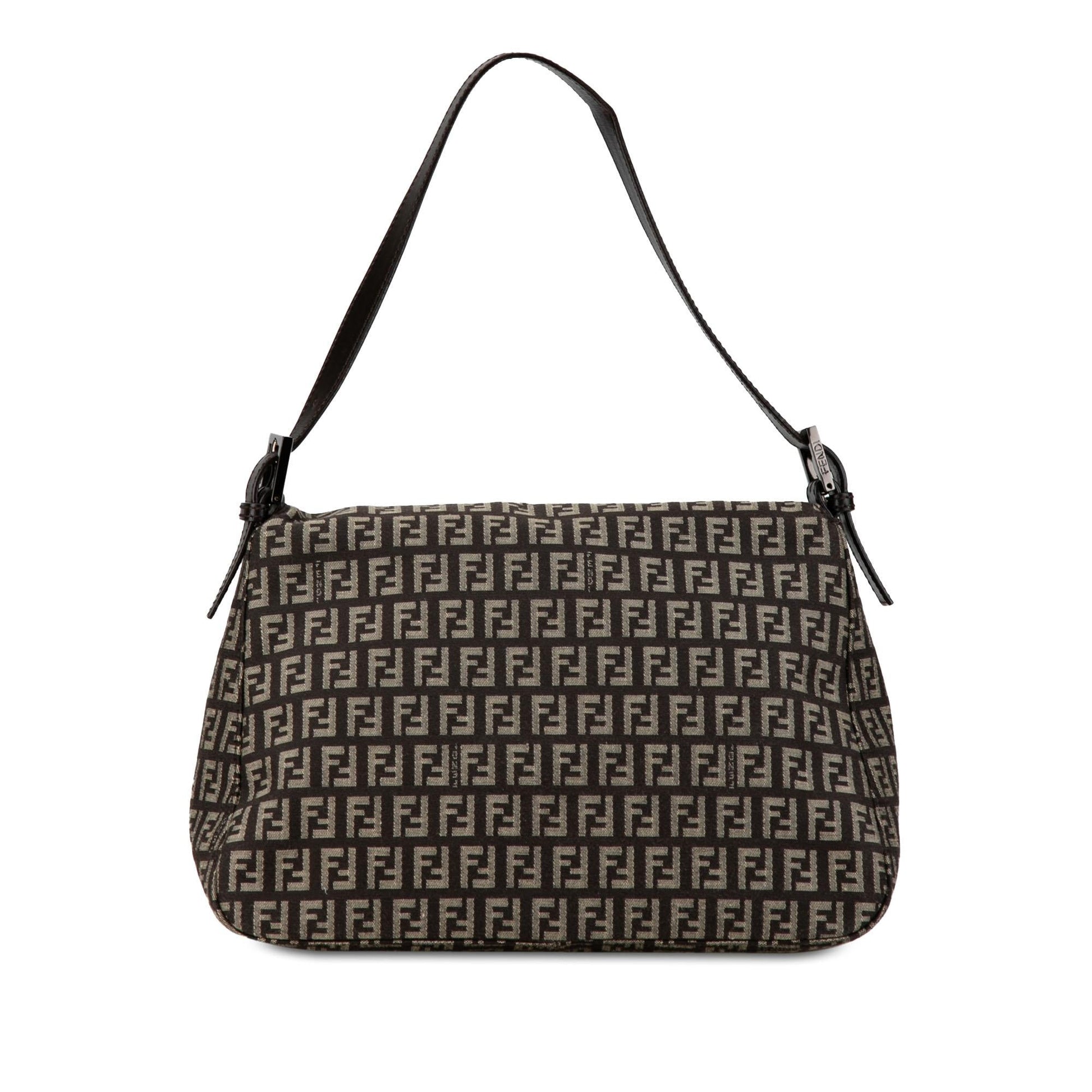 Fendi Zucchino Mamma Forever Shg U2Tkx8 Shoulder Bag Canvas