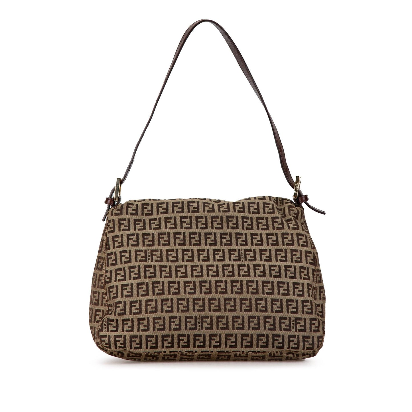 Fendi Zucchino Mamma Forever Shg Vxl73A Shoulder Bag Canvas