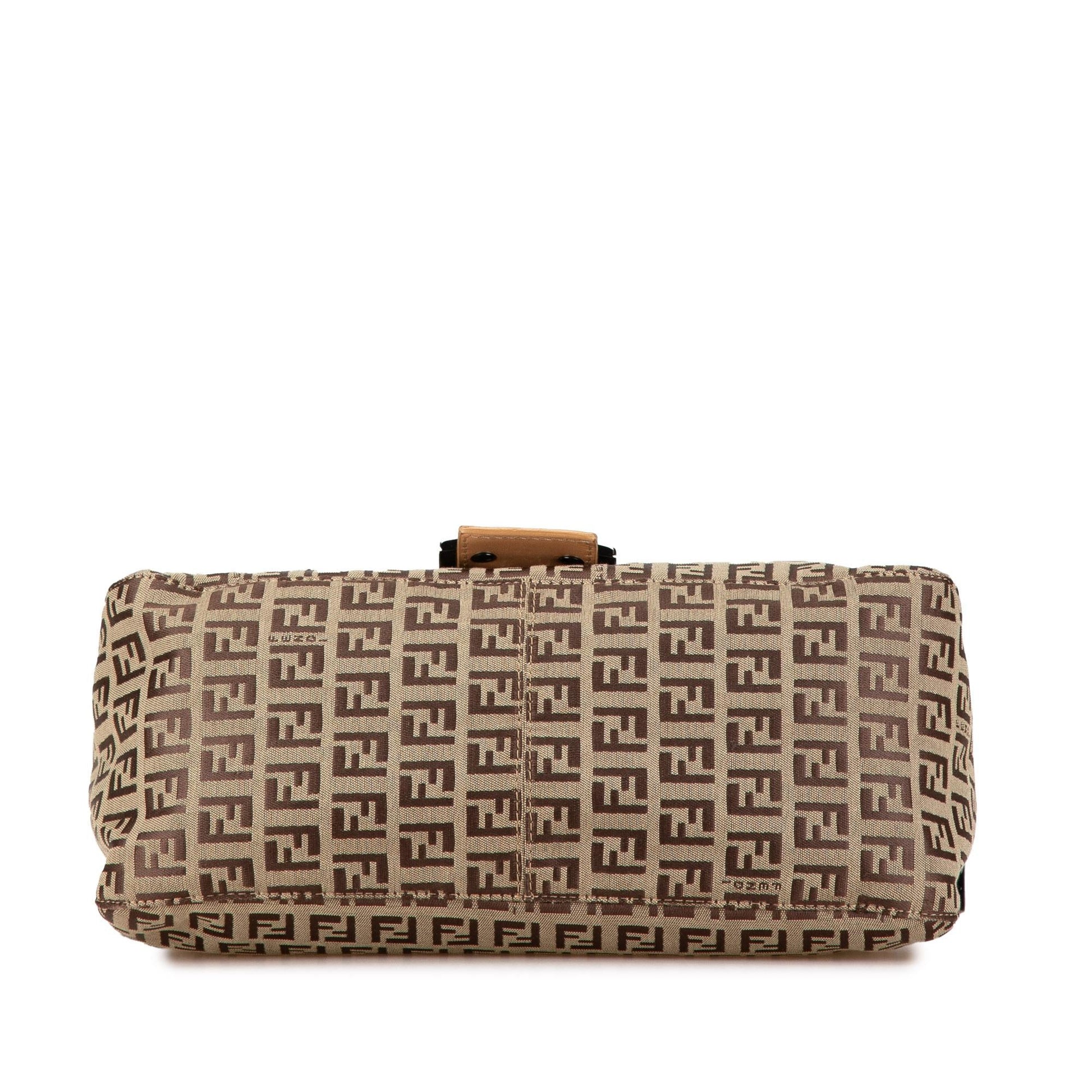 Fendi Zucchino Mamma Forever Shg Aunye5 Shoulder Bag Canvas