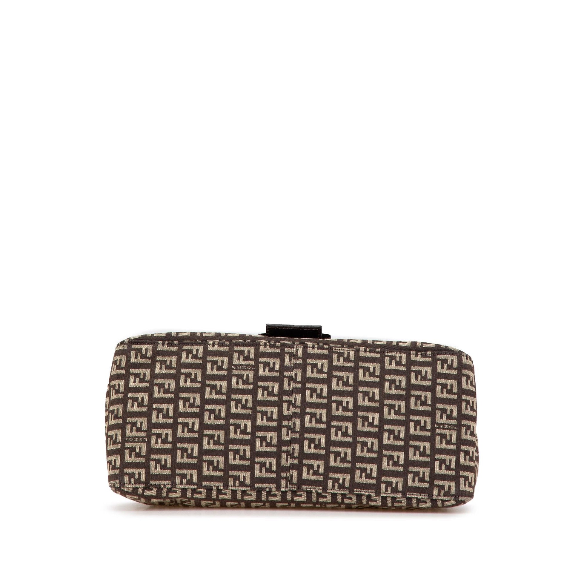 Fendi Zucchino Mamma Forever Shg U4Islv Shoulder Bag Canvas