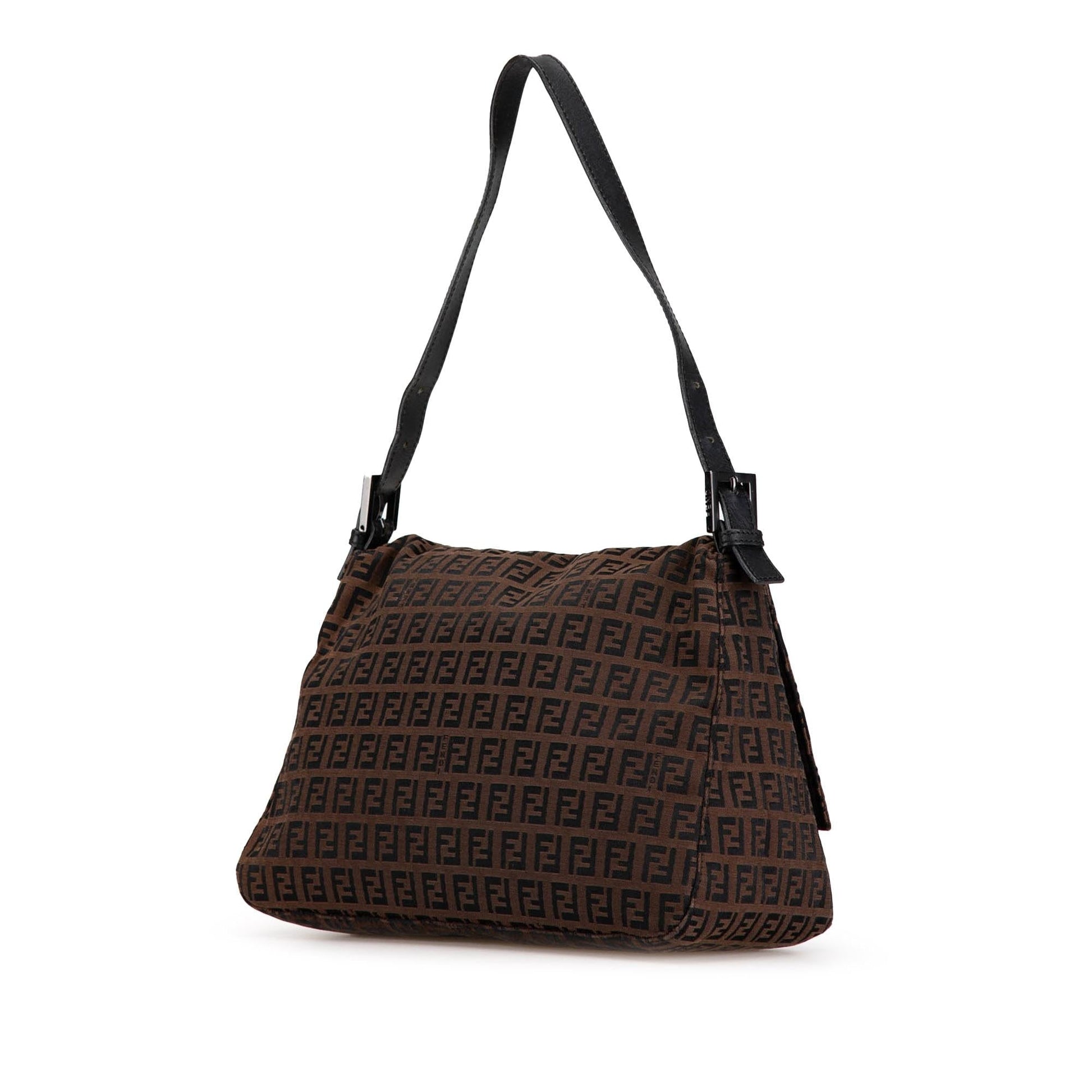 Fendi Zucchino Mamma Forever Shg Heuy87 Shoulder Bag Canvas