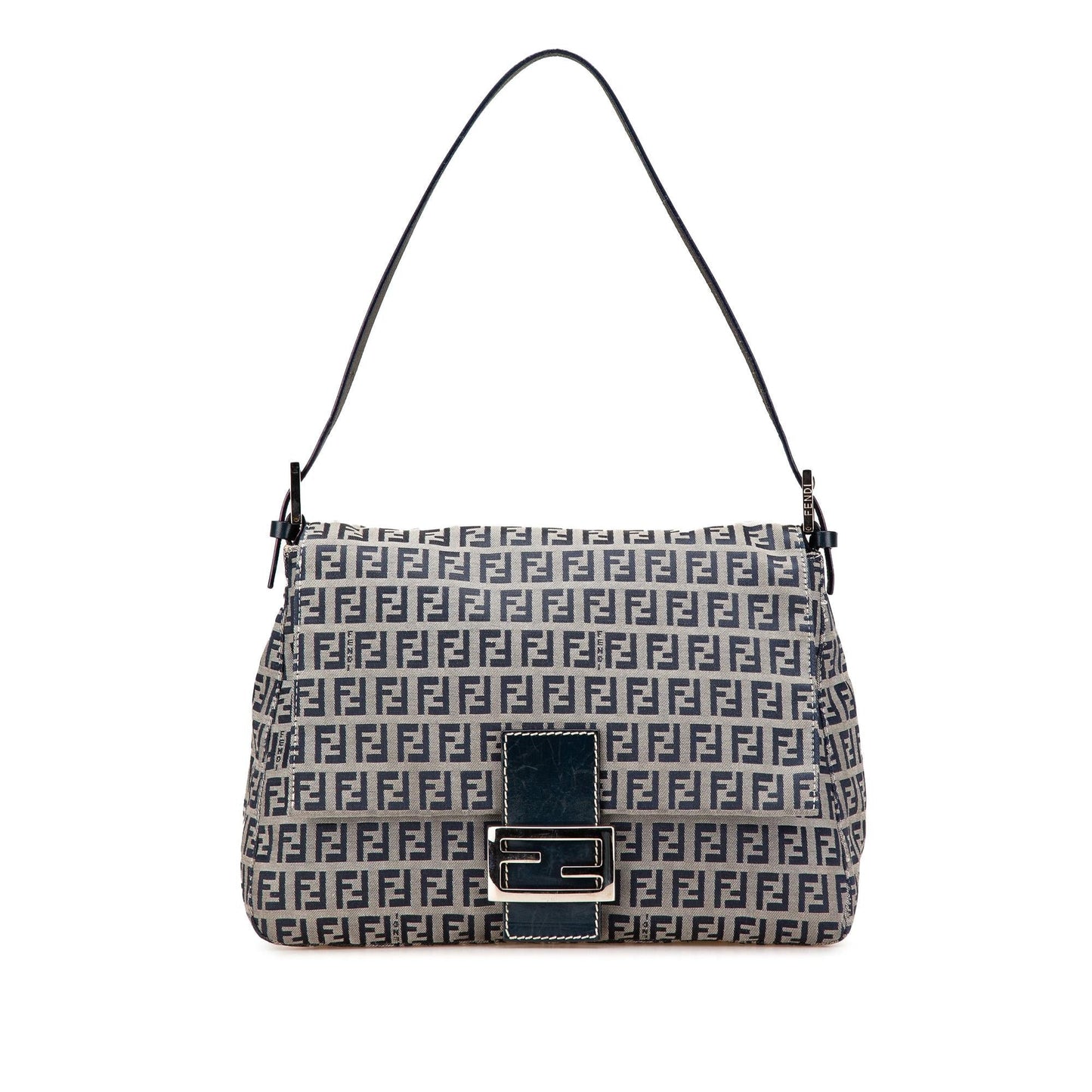 Fendi Zucchino Mamma Forever Shoulder Bag Canvas Mamma Forever 6